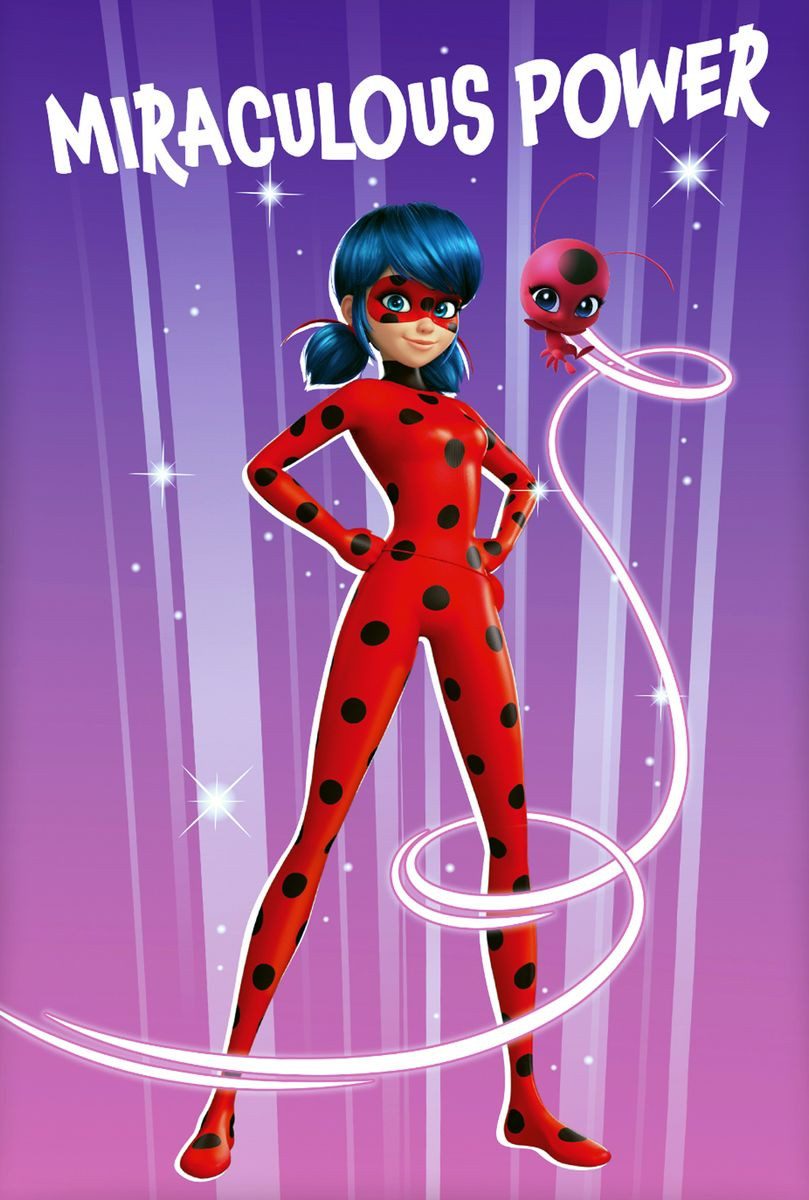 JACK Jugendbettwäsche 135x200cm Miraculous Ladybug Cat günstig online kaufen
