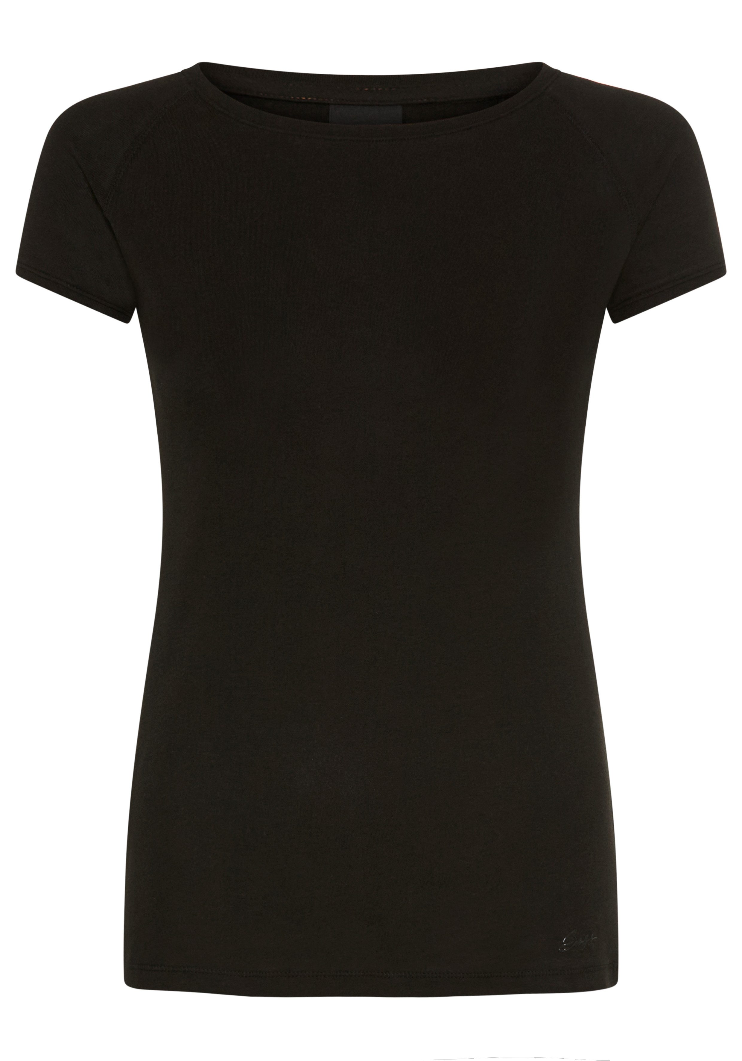 BOSS ORANGE T-Shirt Espia Premium Damenmode mit Raglanärmeln, Slim Fit