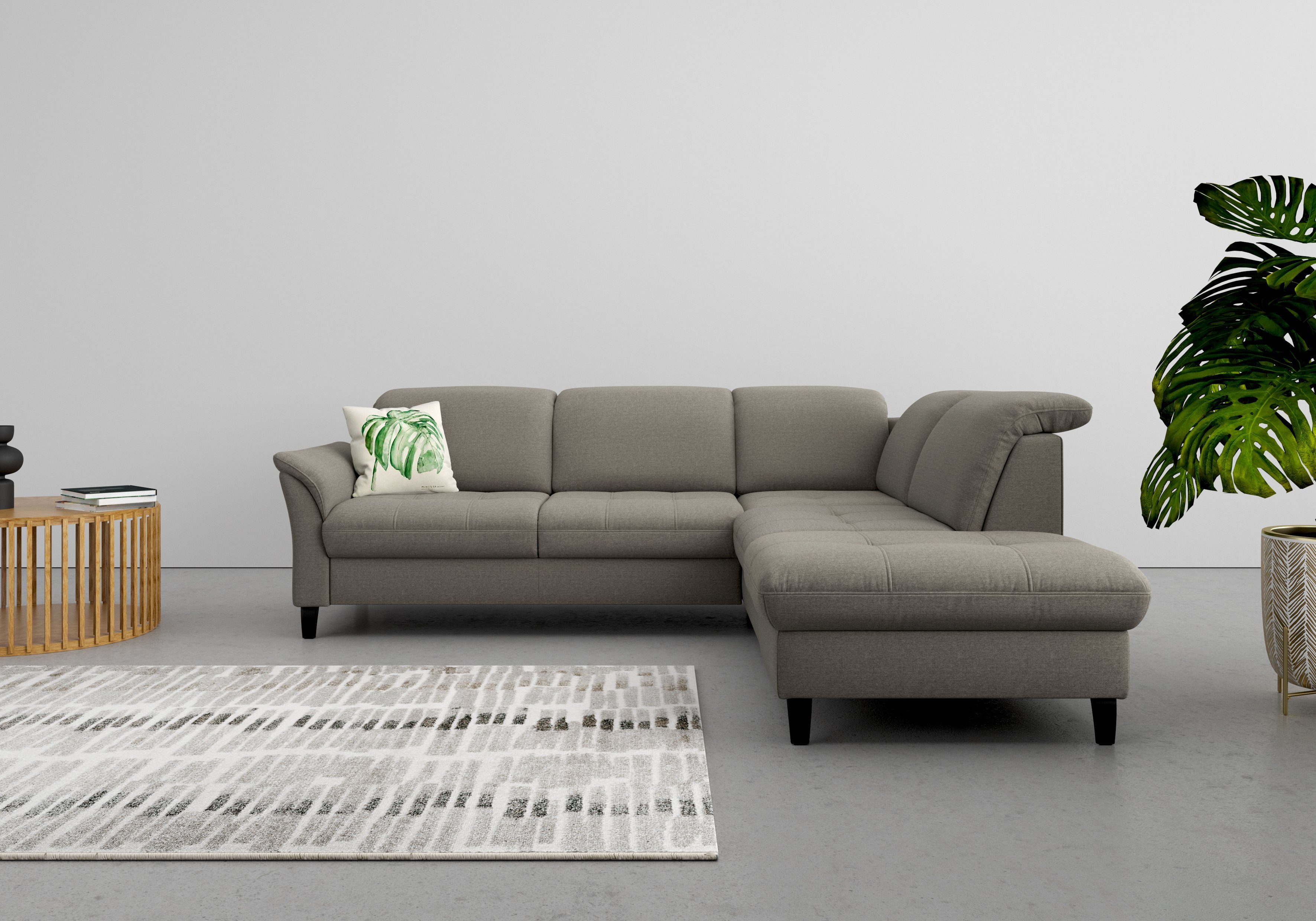 sit&more Ecksofa Stauraum Kopfteilverstellung, Maggiore, und wahlweise mit Bettfunktion