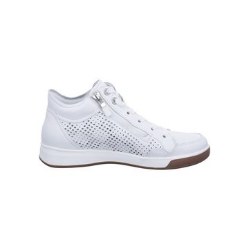 Ara Rom - Damen Schuhe Sneaker Schnürer Glattleder weiß