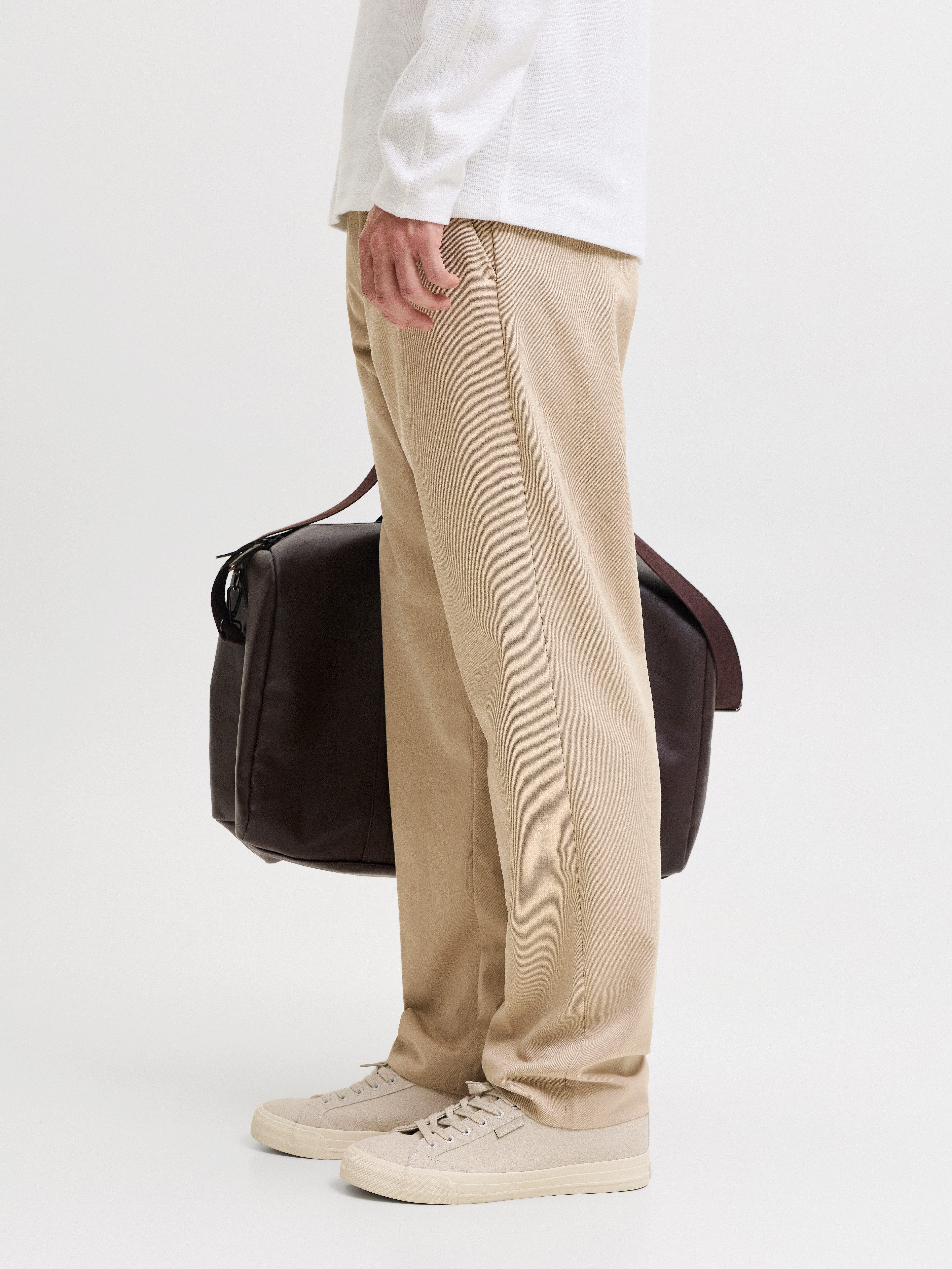 Jack & Jones Schlupfhose JPSTKANE TOBY JOGGER NOOS Materialmix, relaxed fit