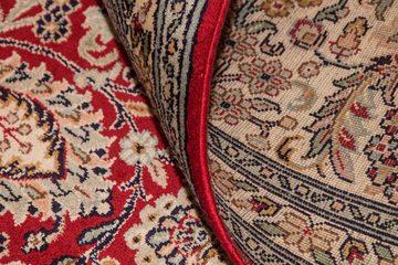 Teppich Kaschmir Seide Teppich handgeknüpft rot, morgenland, rechteckig, Höhe: 5 mm