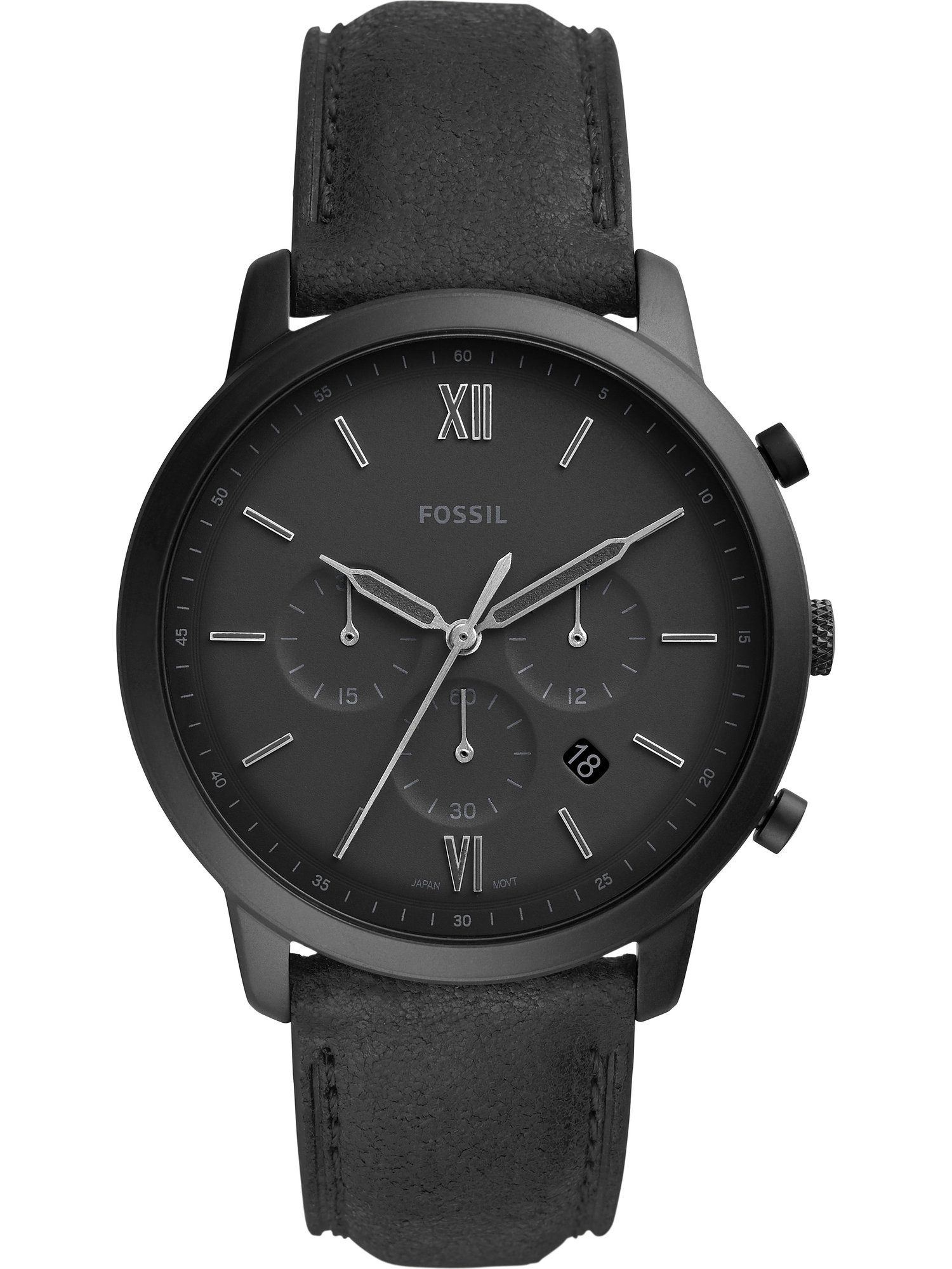 Chronograph Fossil Herren-Uhren Analog Quarz