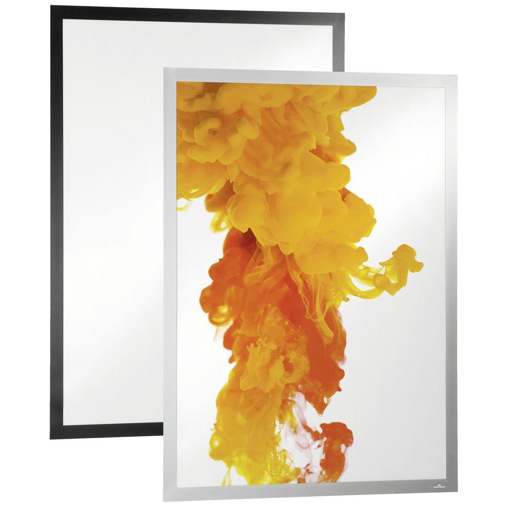 Magnettafel Durable 505501 Info-Rahmen, selbstklebend Schwarz (B x H x T) 639 x 88