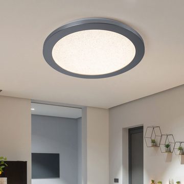 WOFI LED Deckenleuchte, LED-Leuchtmittel fest verbaut, Warmweiß, LED Deckenlampe Deckenleuchte Wohnzimmerlampe Küchenleuchte