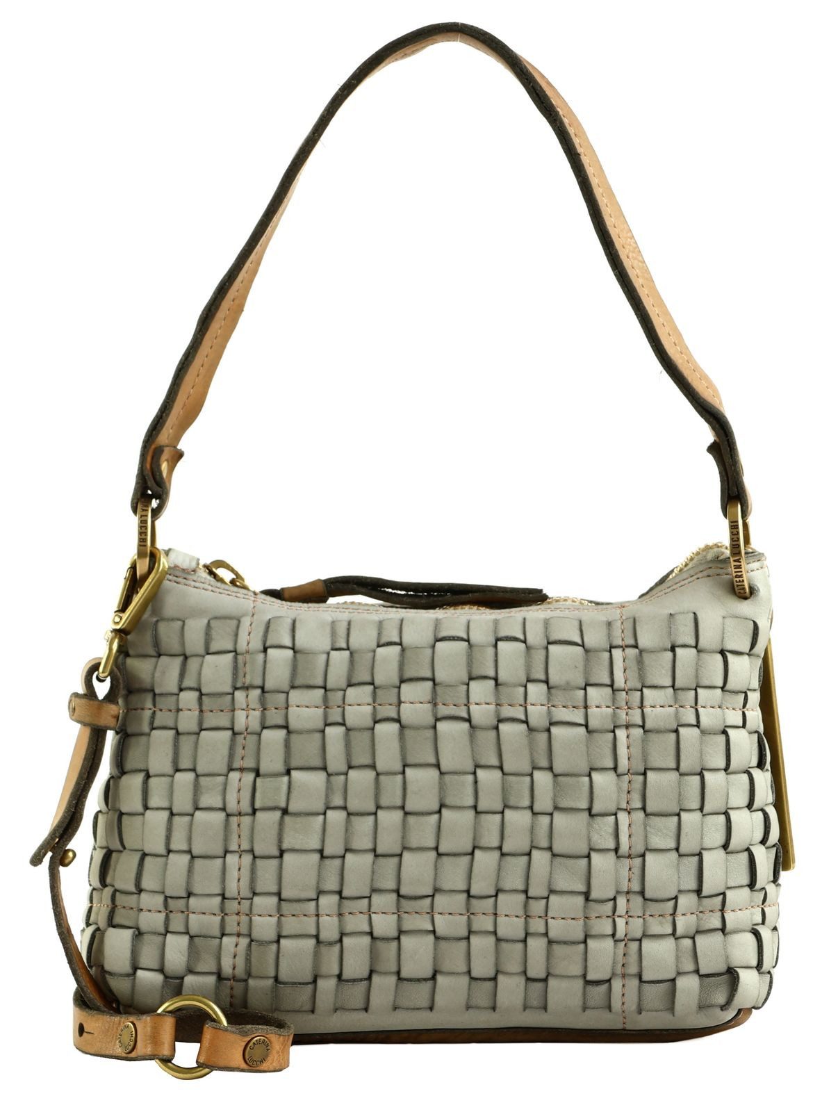 Caterina Lucchi Schultertasche Shoulder Bag, aus echtem Leder