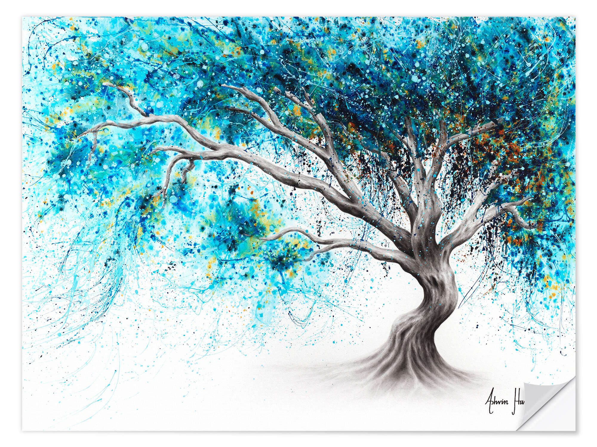 Wandfolie Ashvin Harrison
