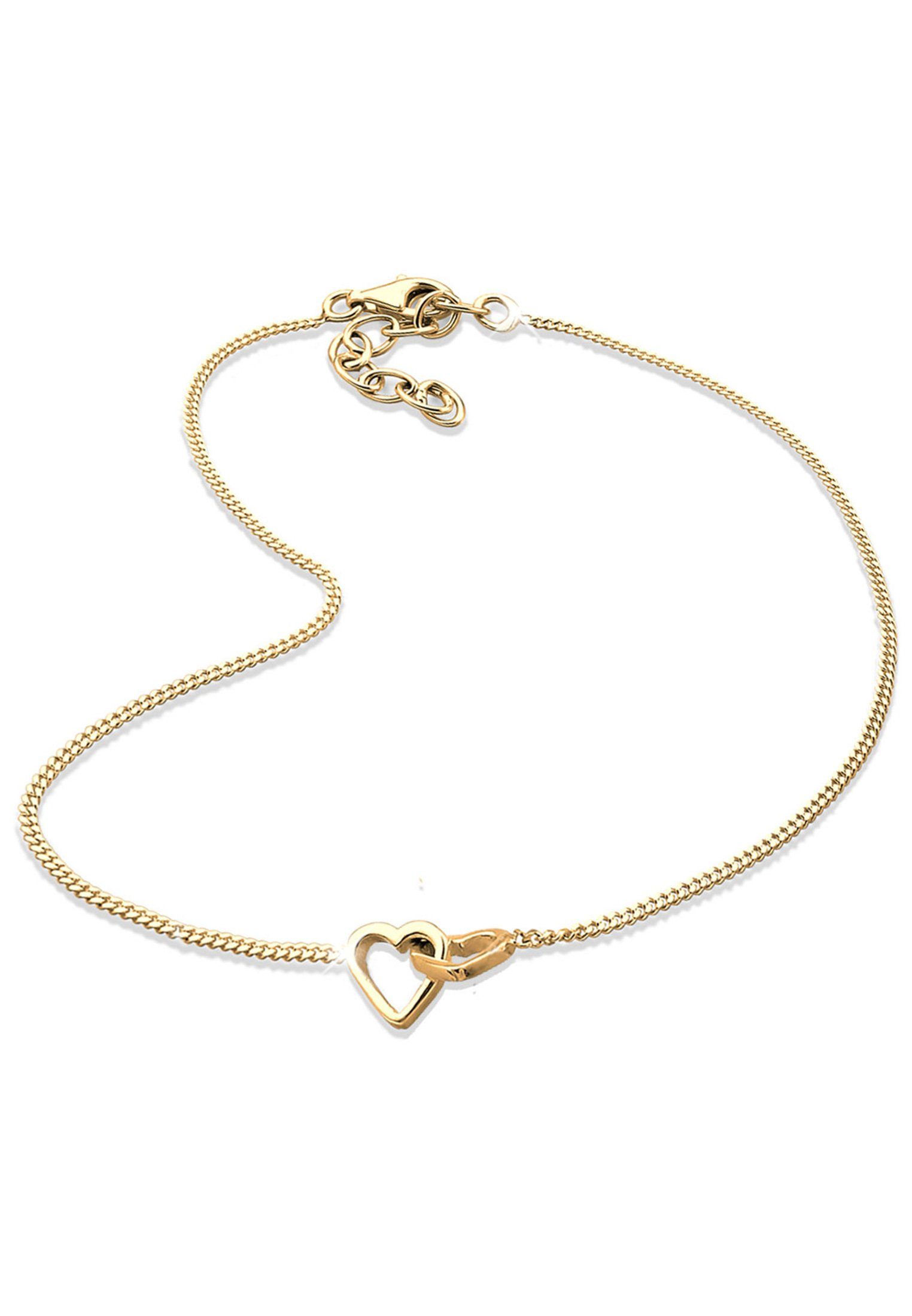 Elli Fußkette Herz ewige Liebe 925 günstig online kaufen