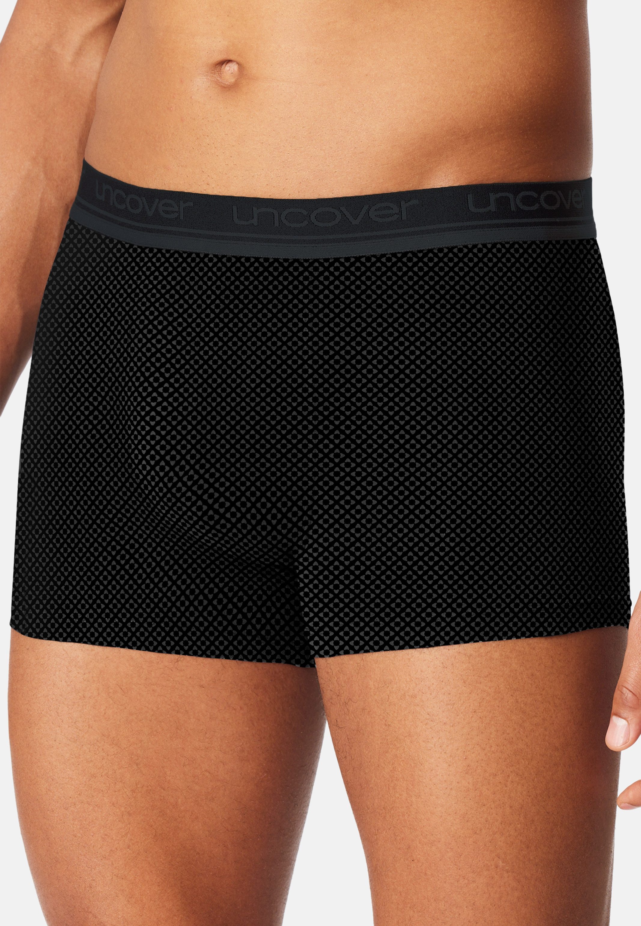 uncover by SCHIESSER Retro Boxer 6er Pack Cotton (Spar-Set, 6-St) Retro Short / Pant - Baumwolle - ohne Eingriff - Atmungsaktiv