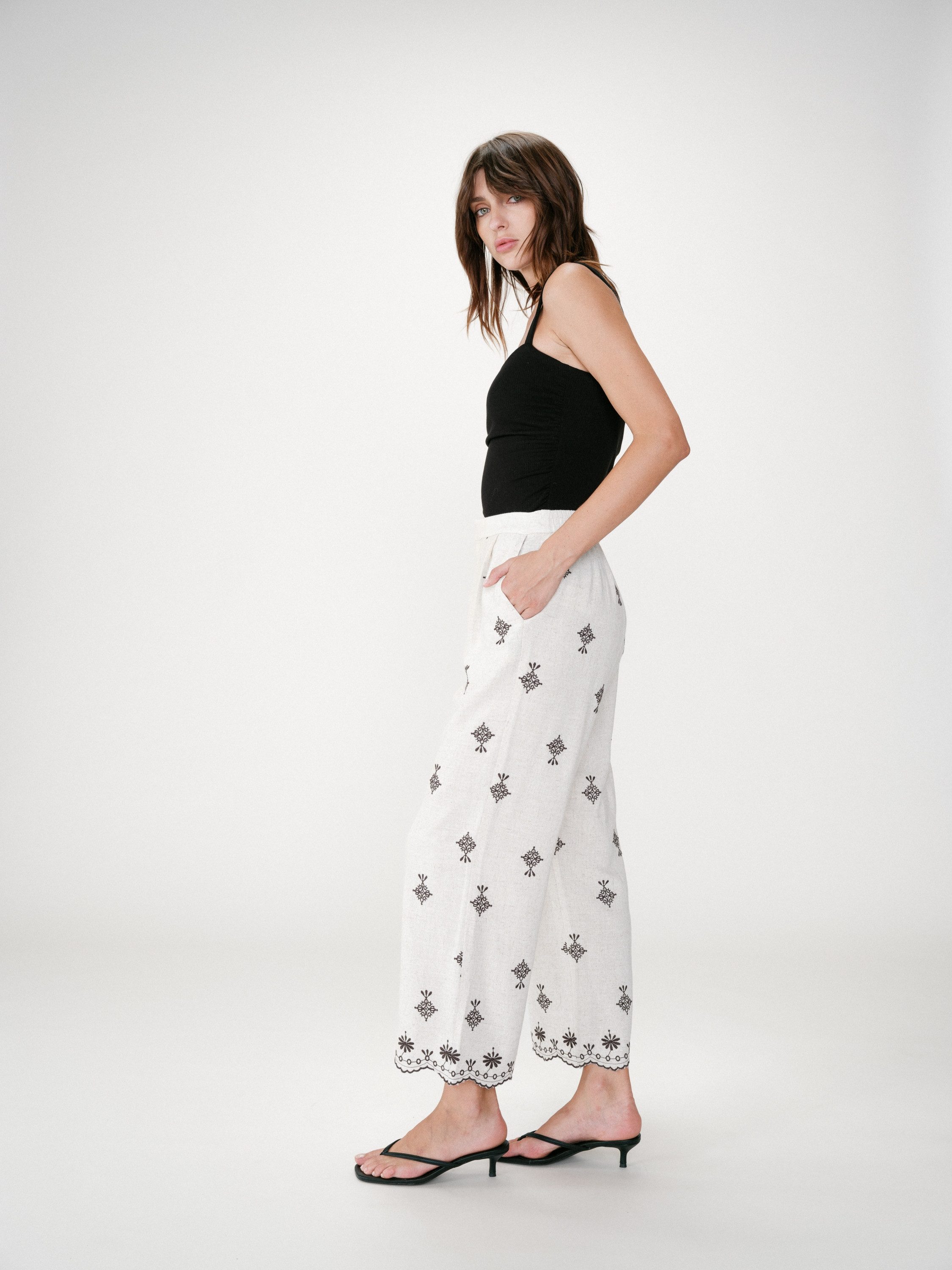 Grace & Mila Palazzohose WAREN - Hose Damen - Sommerhose - leichte Hose