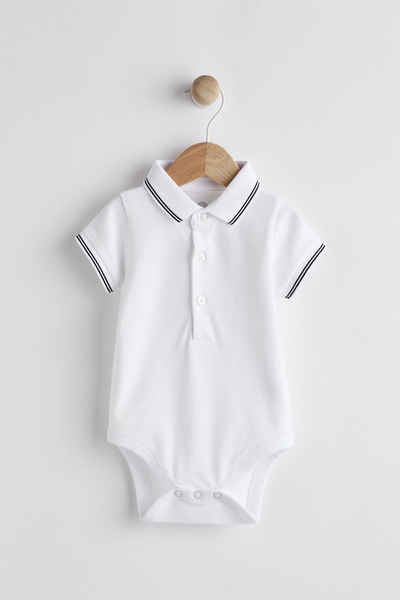 Next Shirtbody Body mit Piqué-Poloshirt für Babys (1-tlg)