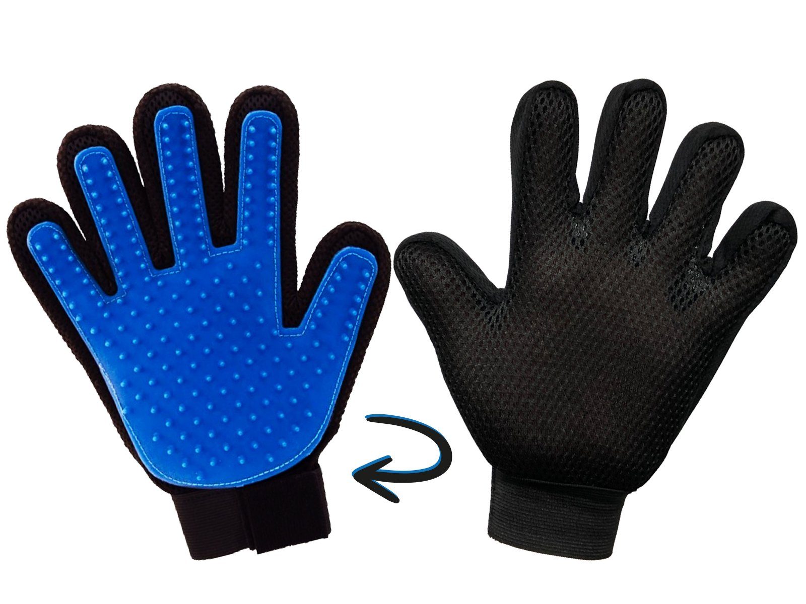 scarlet products Fellbürste, scarlet pet Fellpflegehandschuh »Gentle Touch« Tierhaare Massage