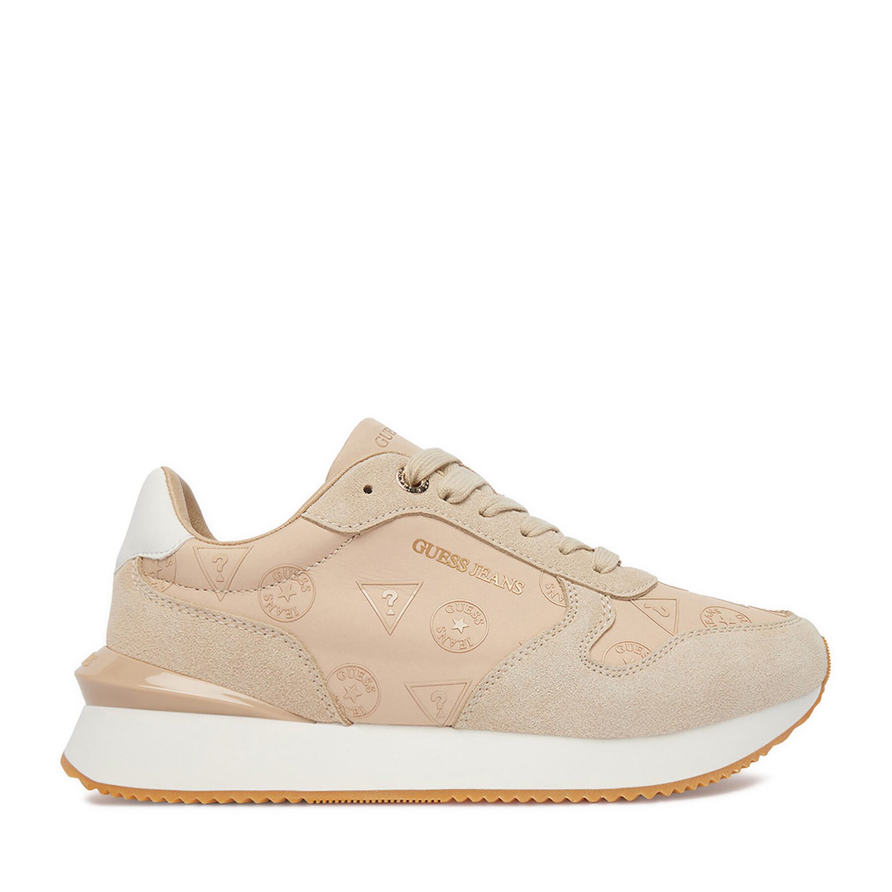 GUESS JEANS Guess Jeans Damen-Sneaker Beige Sneaker