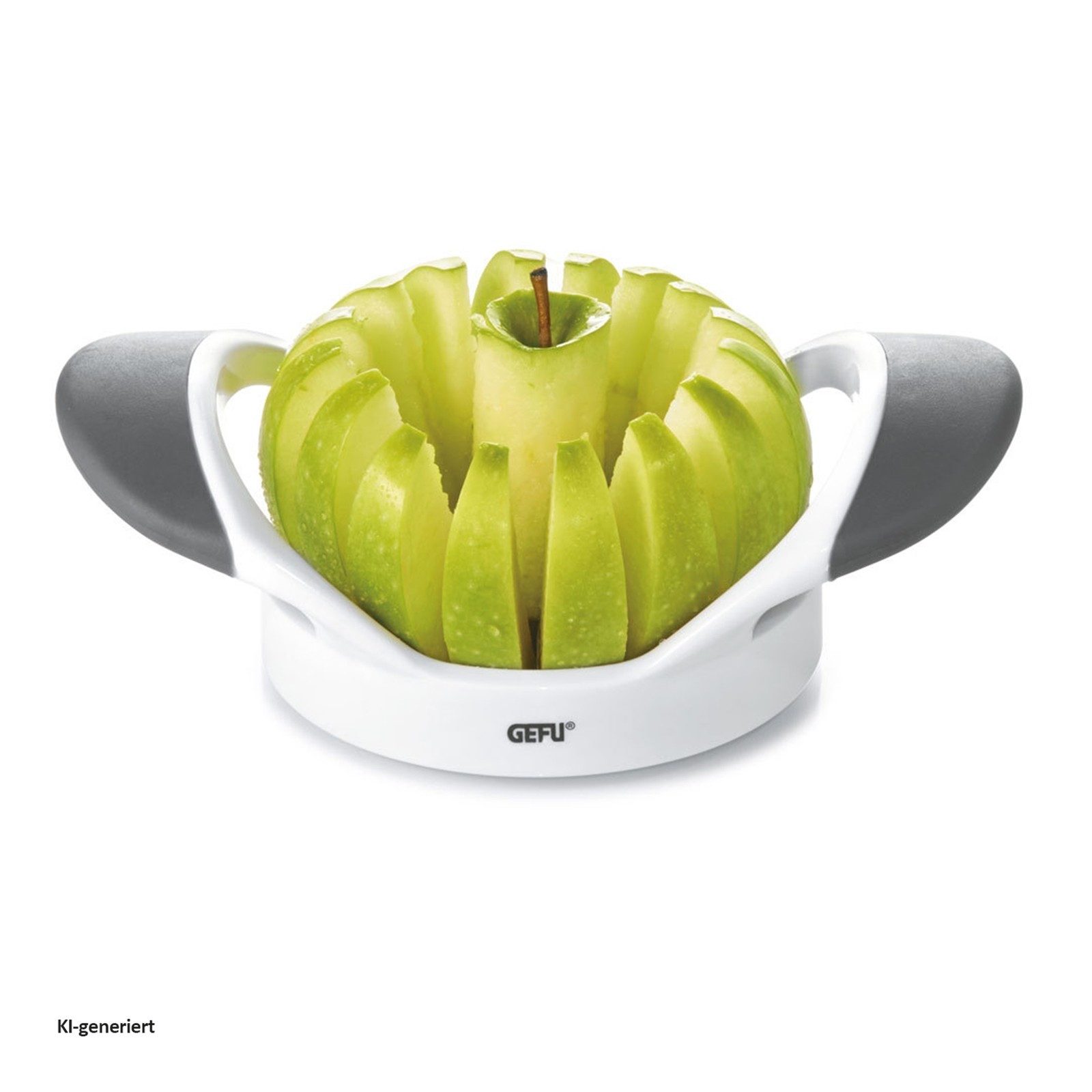 GEFU Obstschneider Apfelteiler Parti, (1-tlg), Obstteiler Apfelschneider Birnenschneider