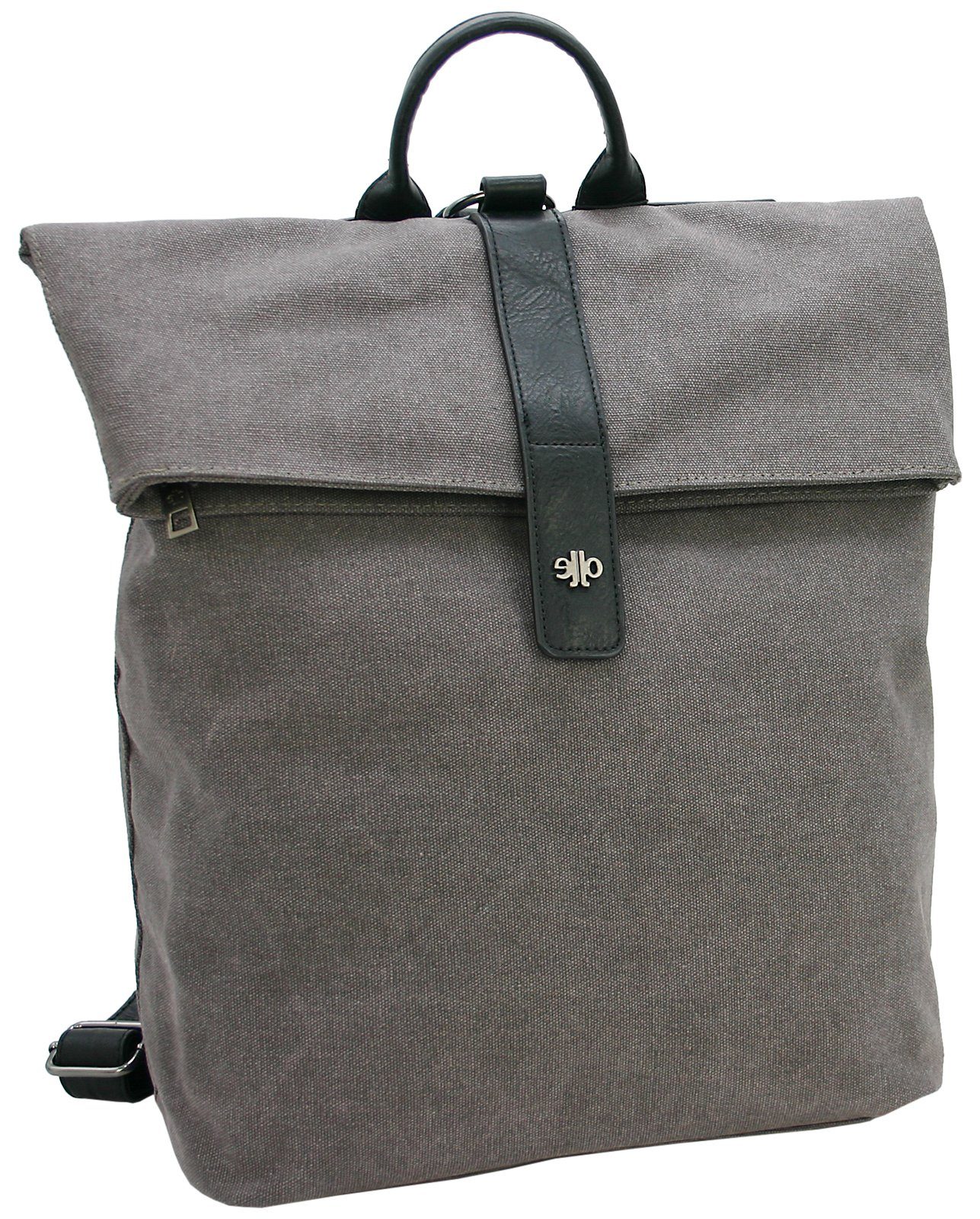 J JONES JENNIFER JONES Daypack - Casual Damen Rucksack aus Canvas - mit Tabletfach - 15 Liter