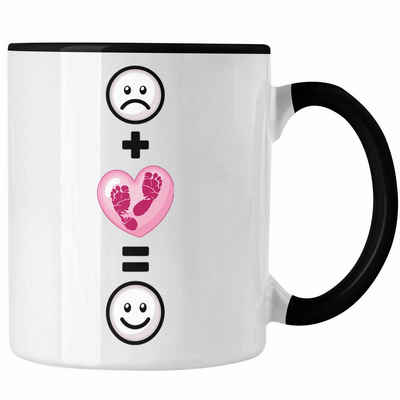 Trendation Tasse Baby Schwangerschaft Kinder Tasse Geschenk für Schwangere Frauen Lusti
