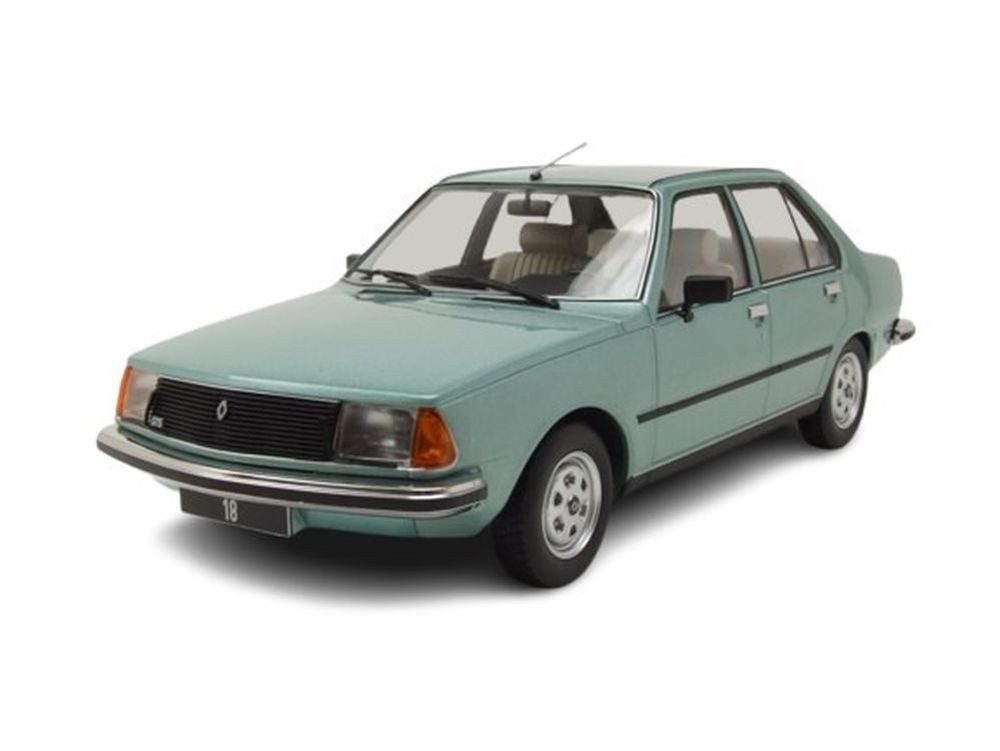 MCG Modellauto Renault 18 1978 hellgrün metallic, Maßstab 1:18