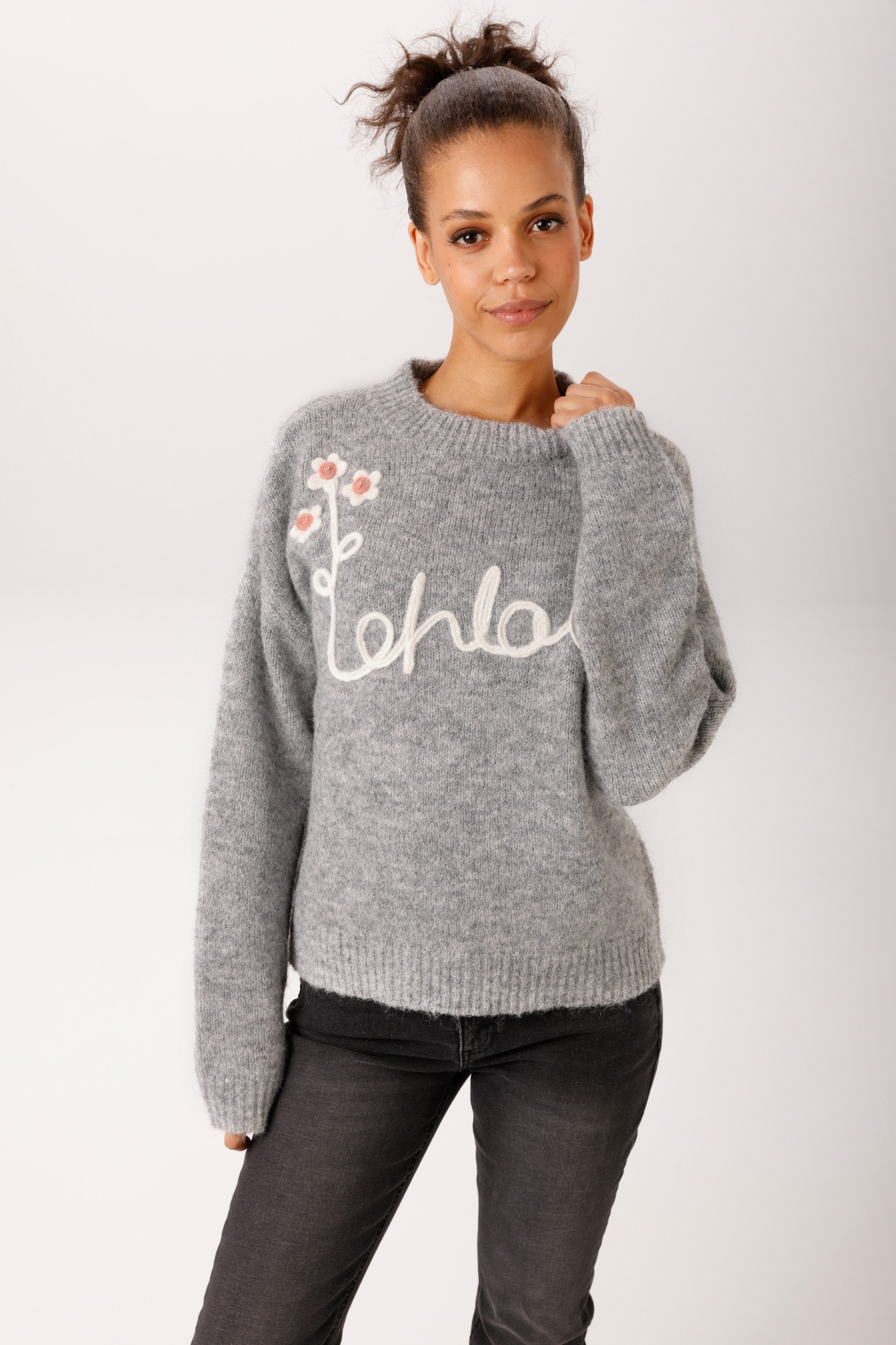 Aniston CASUAL Strickpullover mit Kordel-Applikationen - NEUE KOLLEKTION. € 49,99, (€ 49,99 pro 1 Stk).