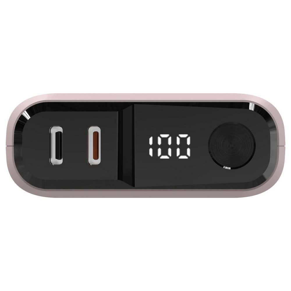 Realpower PB-10000 C Powerbank 10000 mAh USB PD Rose 458441 Powerbank