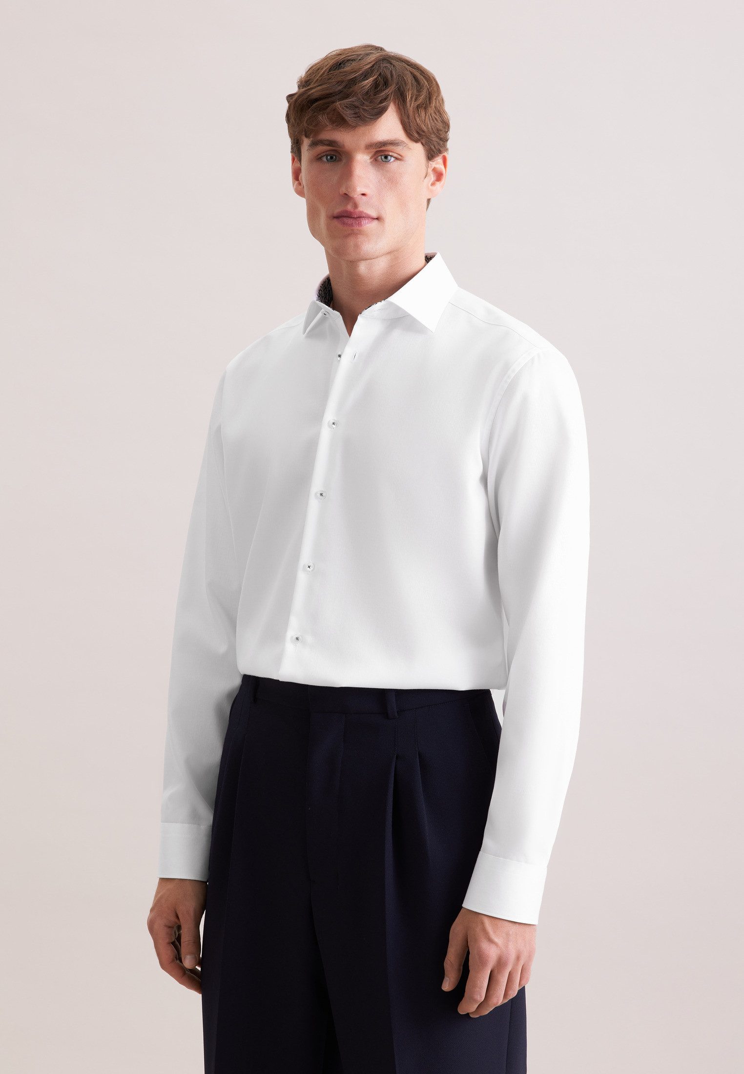 Businesshemd Schwarze Rose