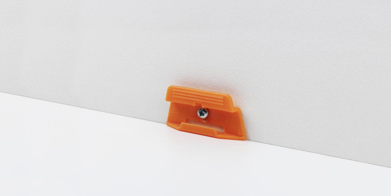 PARADOR Sockelleiste Parador Leistenclip für Fußleiste SL 3 orange