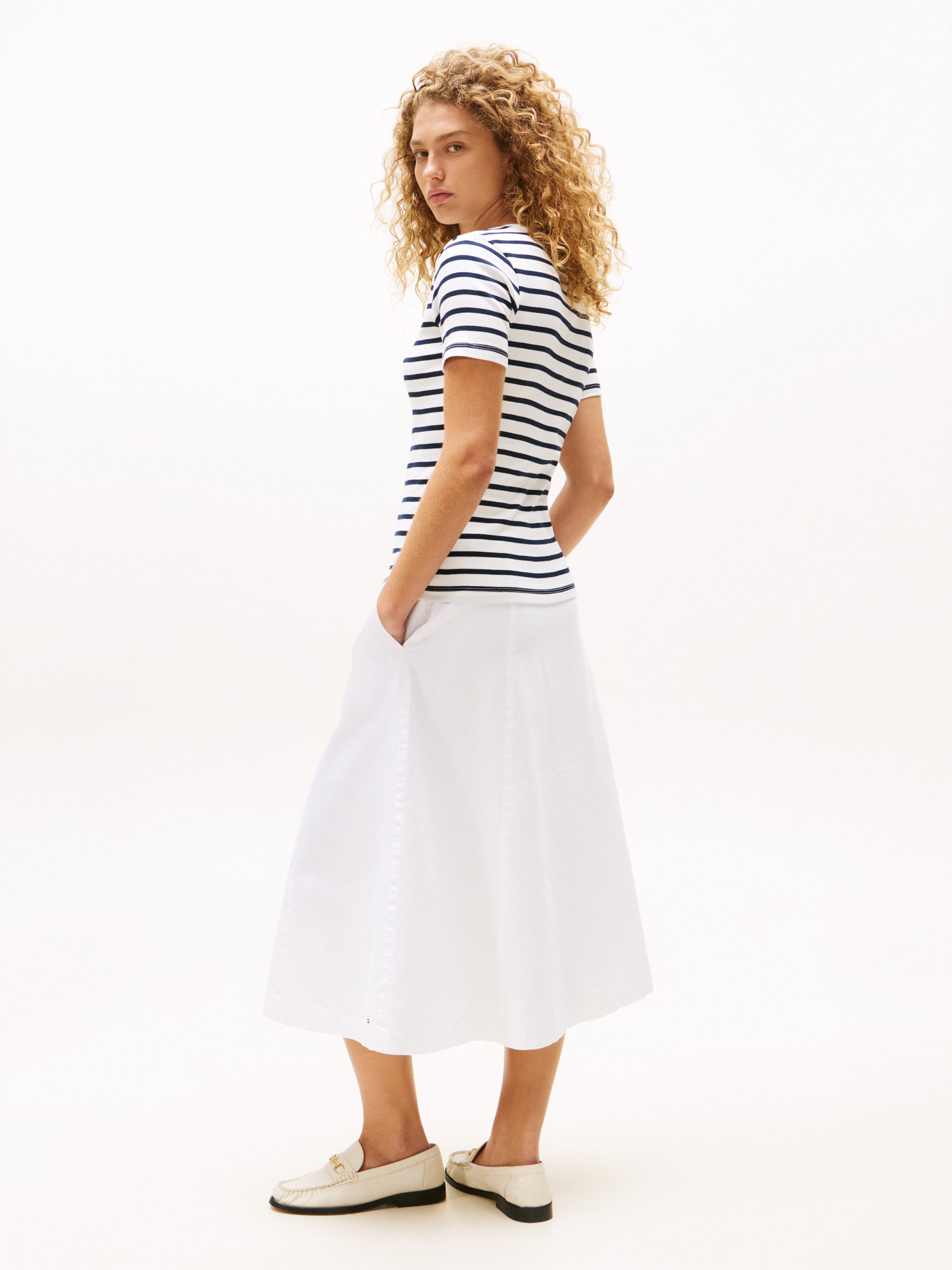 Tommy Hilfiger T-Shirt SLIM CODY C-NK SS Baumwolle, slim fit