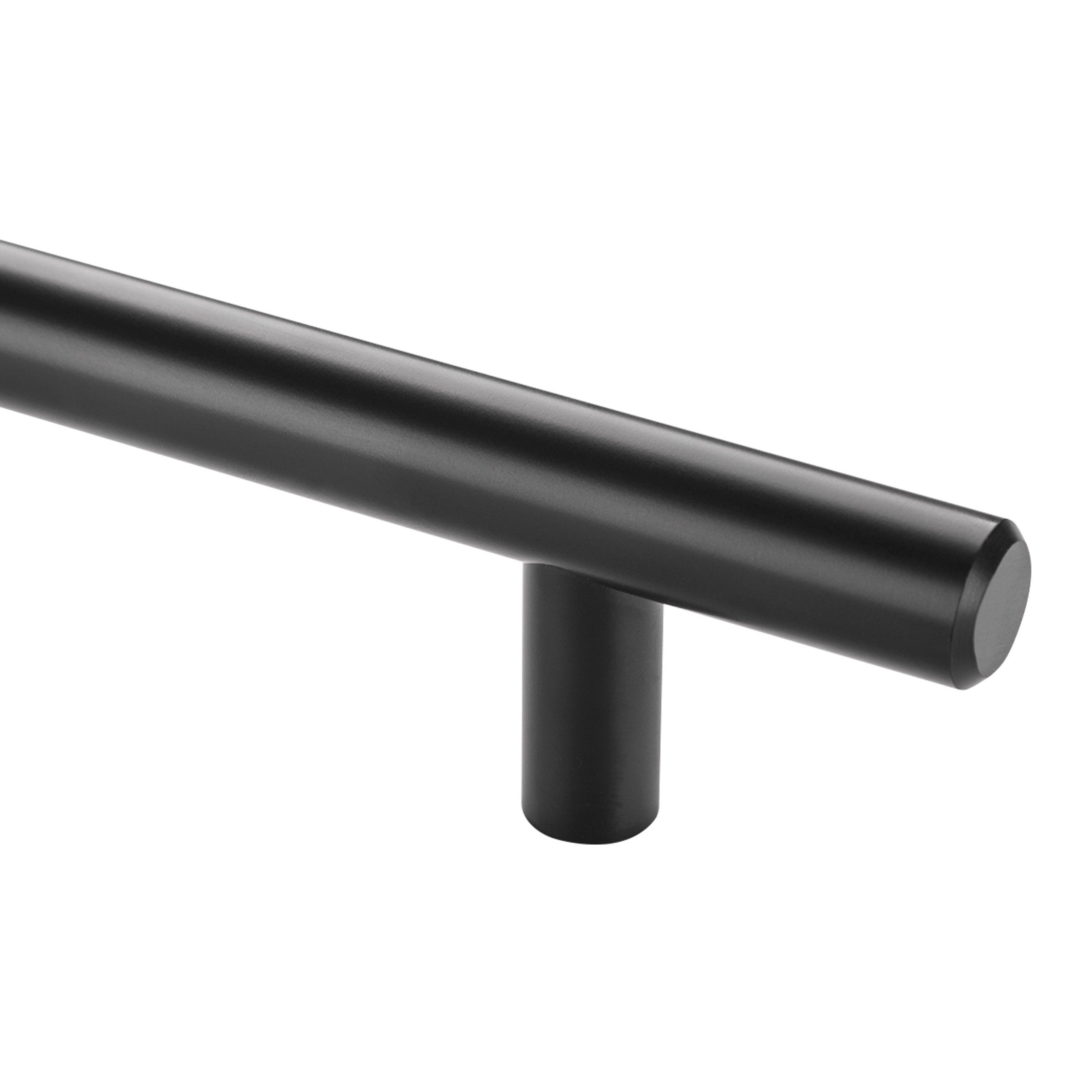 SO-TECH® Möbelgriff Stangengriff G1, schwarz, Lochabstände 96 - 128 mm, Lochabstand 96 mm, inkl. Schrauben