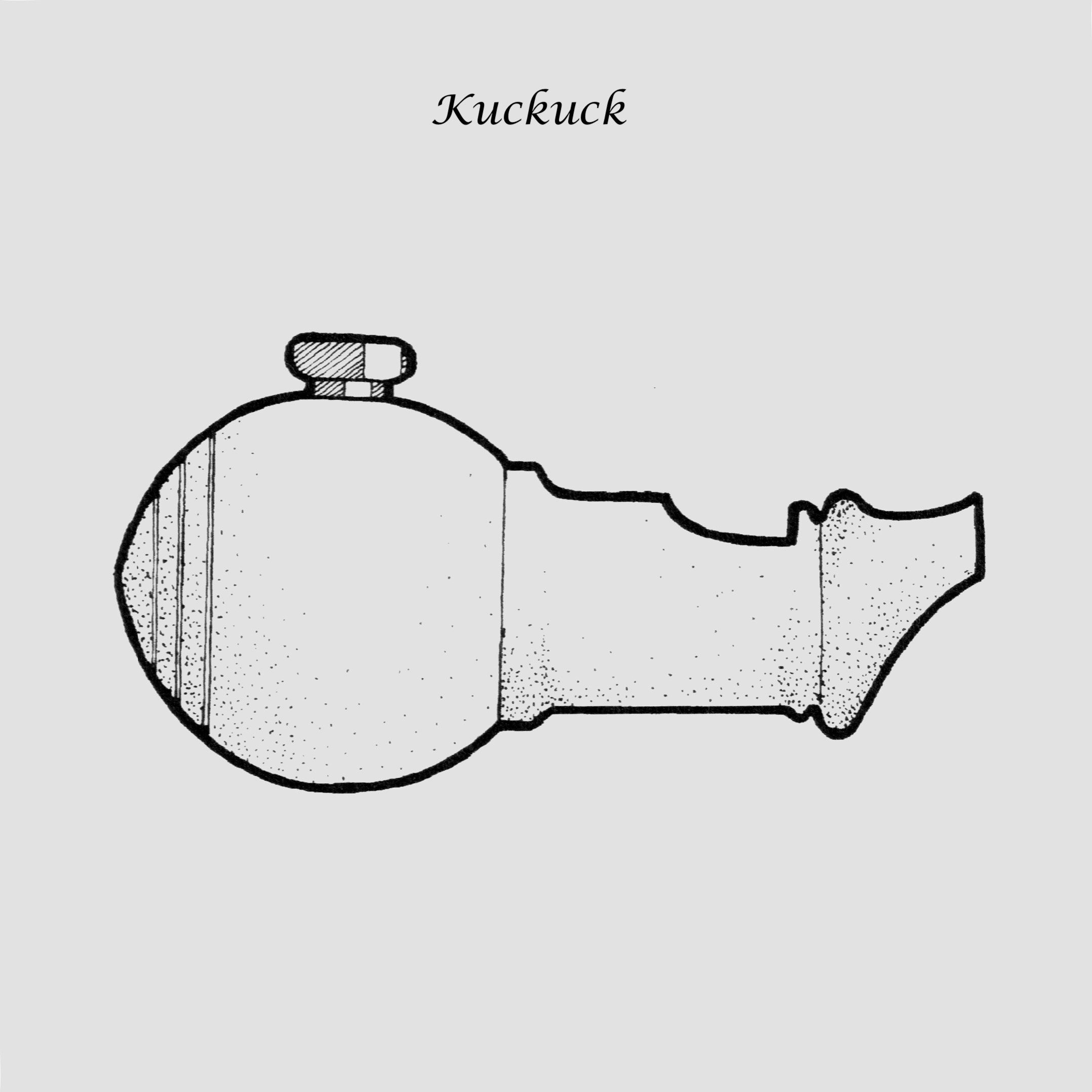KOOKOO Vogelpfeife Kuckuck (Cuculus canorus), handgefertigte Vogelpfeife, Vogelruf nachahmen