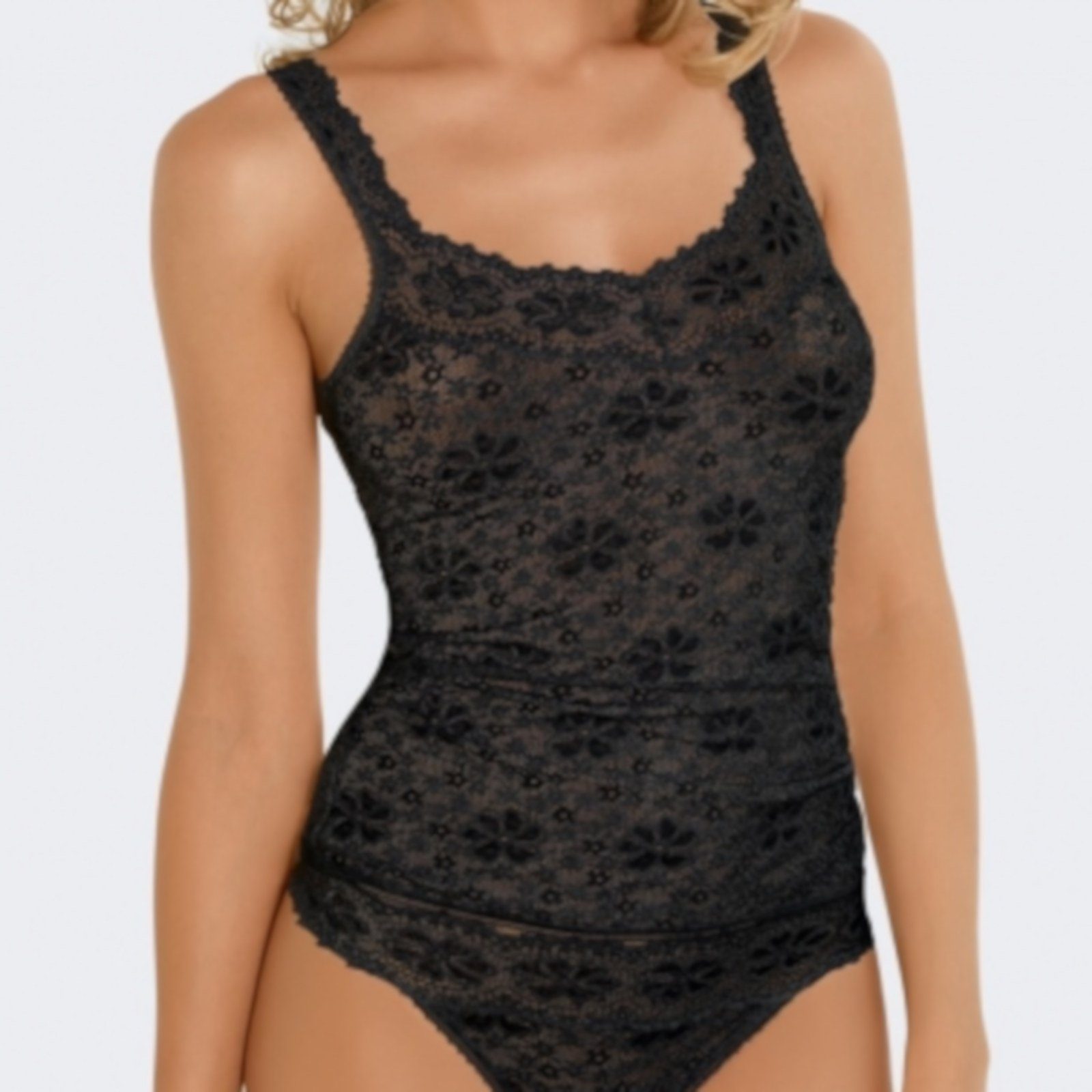 Nina Von C. Unterhemd Millefleurs Spitzentop günstig online kaufen