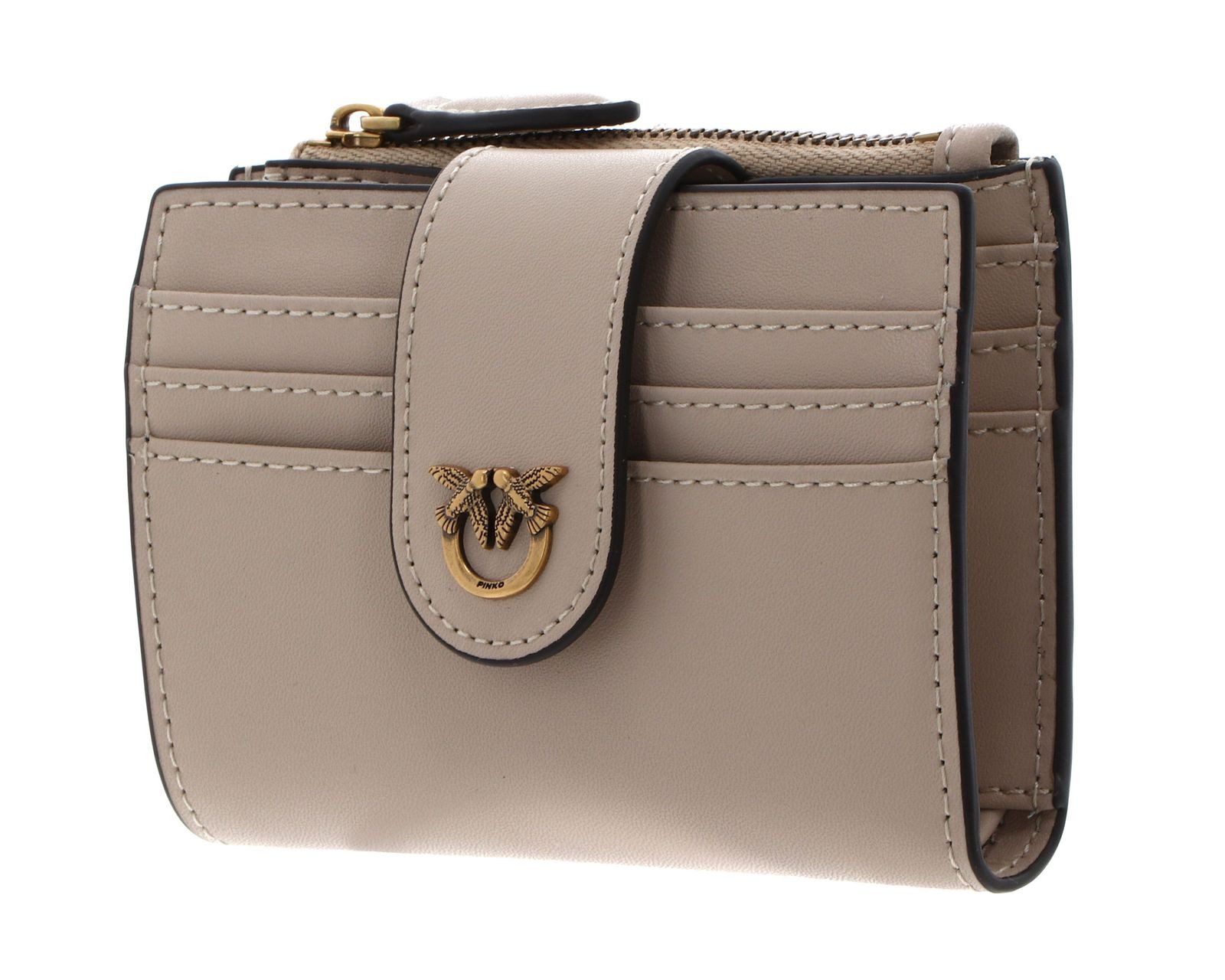 PINKO Geldbörse Multi Purpose Wallet, aus echtem Rindsleder