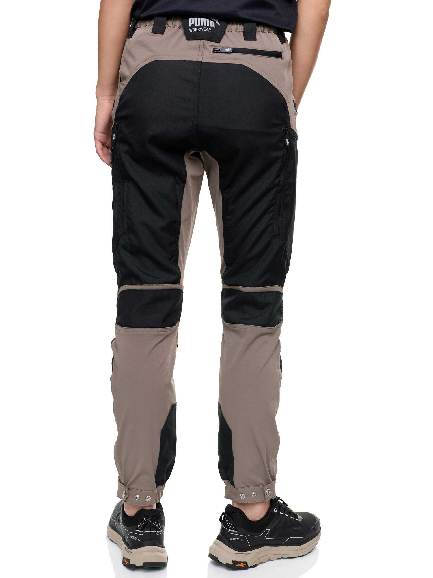 PUMA Workwear Outdoorhose Wanderhose Damen - Outdoor Hosen für Damen, Verstellbare Knopfleiste Verstärktes Nylon für Langlebigkeit - 4-Wege-Stretch - Atmungsaktiv