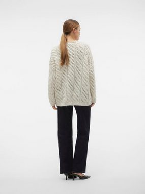 Vero Moda Strickpullover Hana (1-tlg) Lochmuster