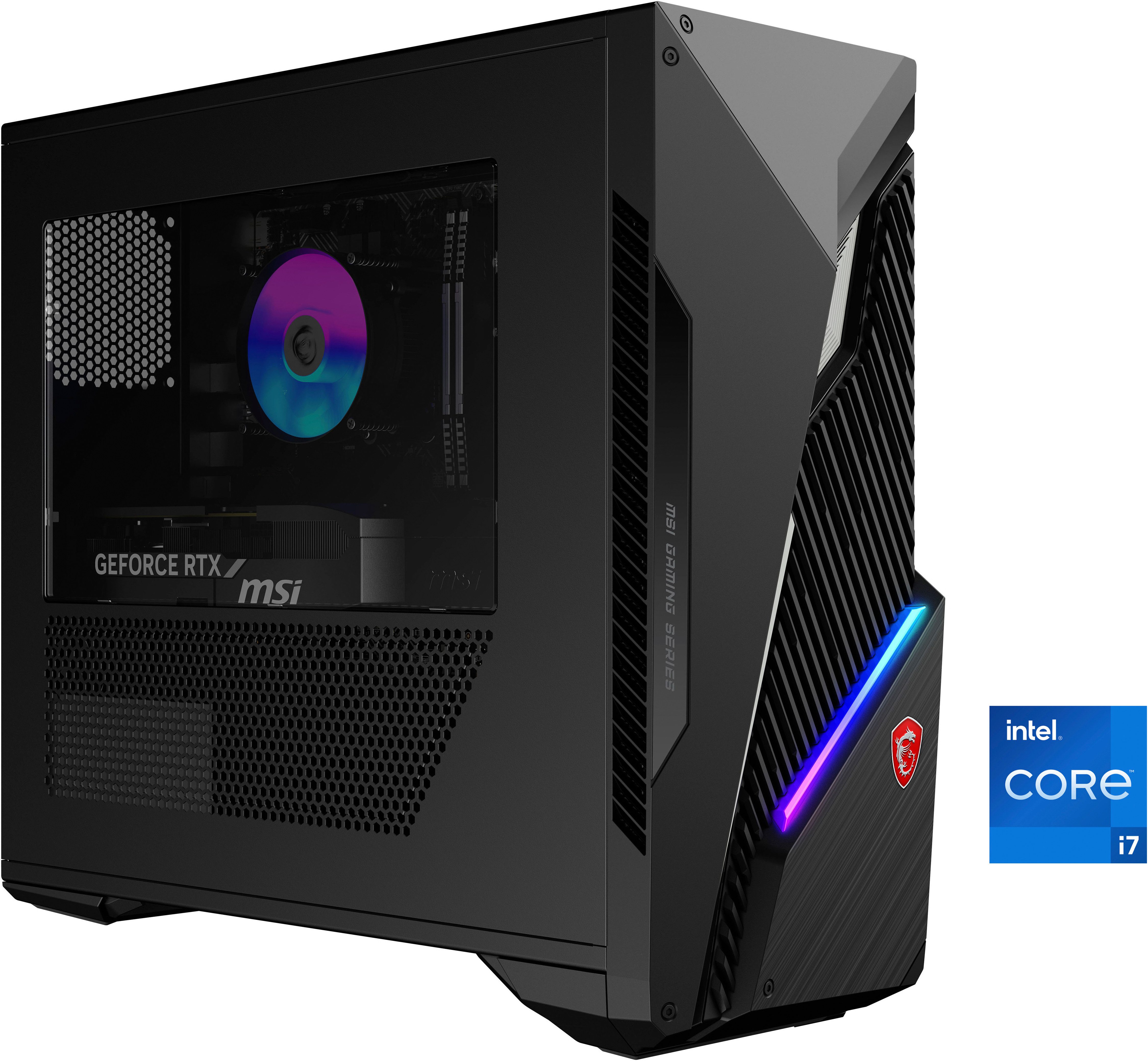 MSI MAG Infinite S3 14NVP7-2689DE Gaming-PC (Intel Core™ i7 14700F, GeForce RTX 5070, 32 GB RAM, 1000 GB SSD, Luftkühlung)