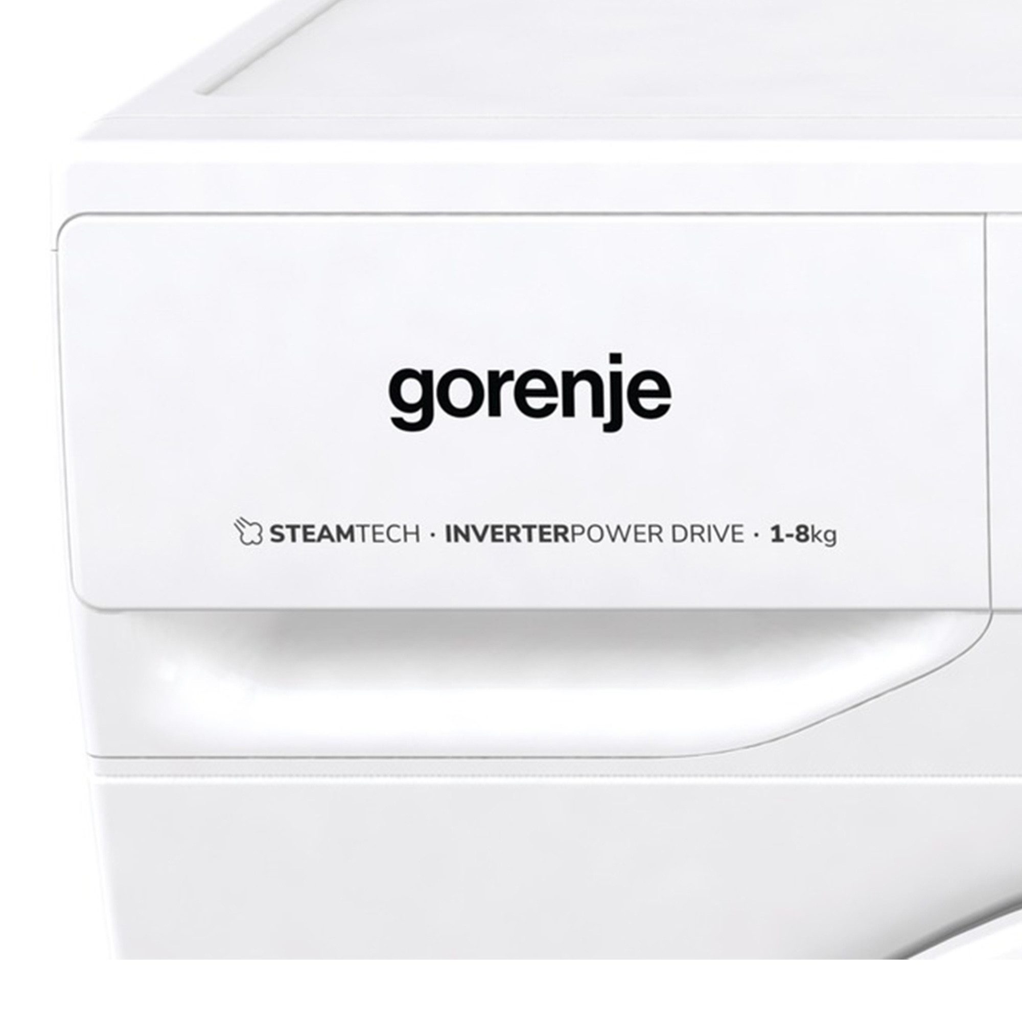 GORENJE Waschmaschine WNHPI84APS/DE, 8 kg, 1400 U/min, Dampffunktion, 15 Programme, AquaStop, RainDrop Trommel