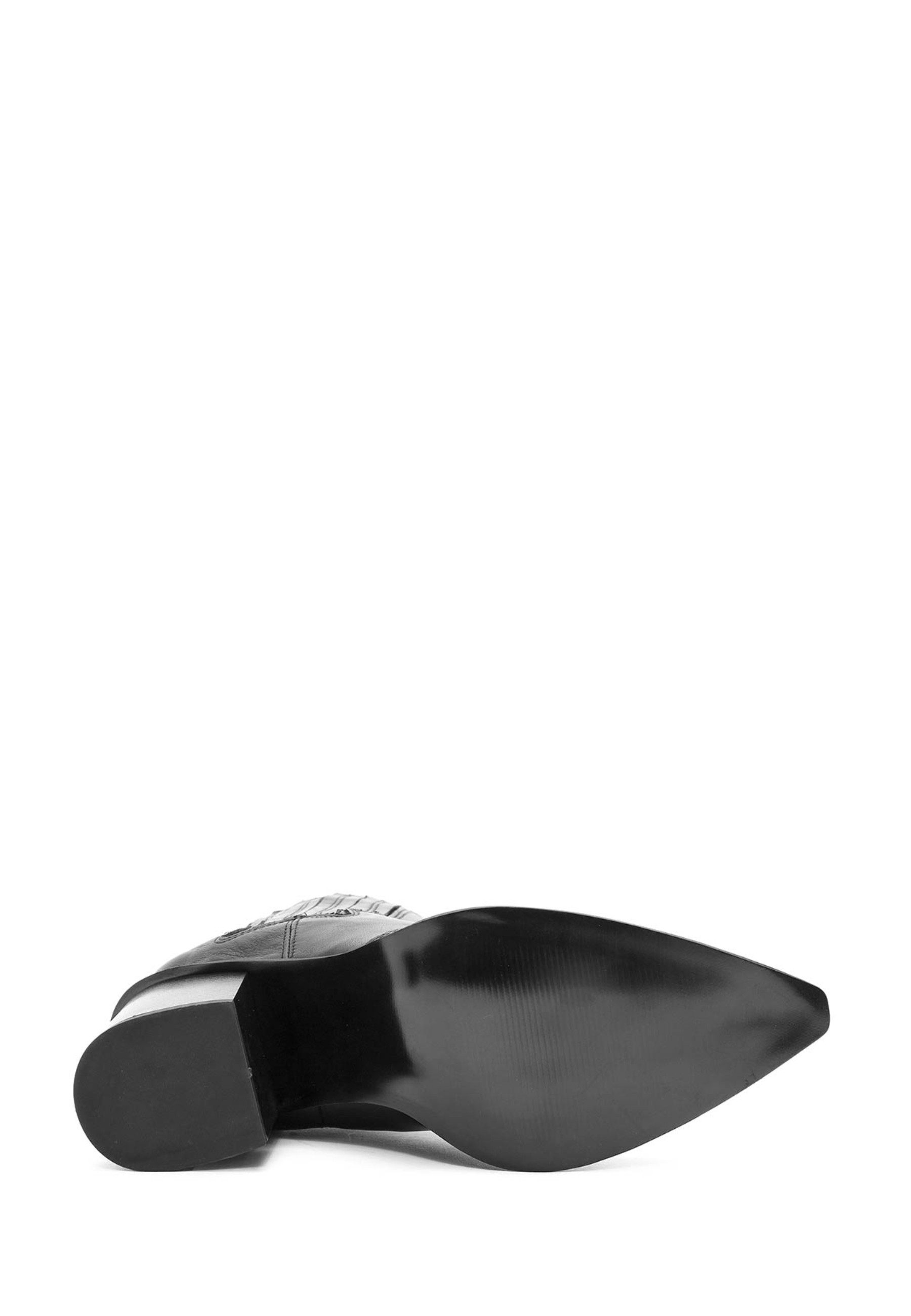 Derimod Cowboy-Stiefel aus Leder Cowboy Boots Kunstlederfutter, Absatz 4 cm