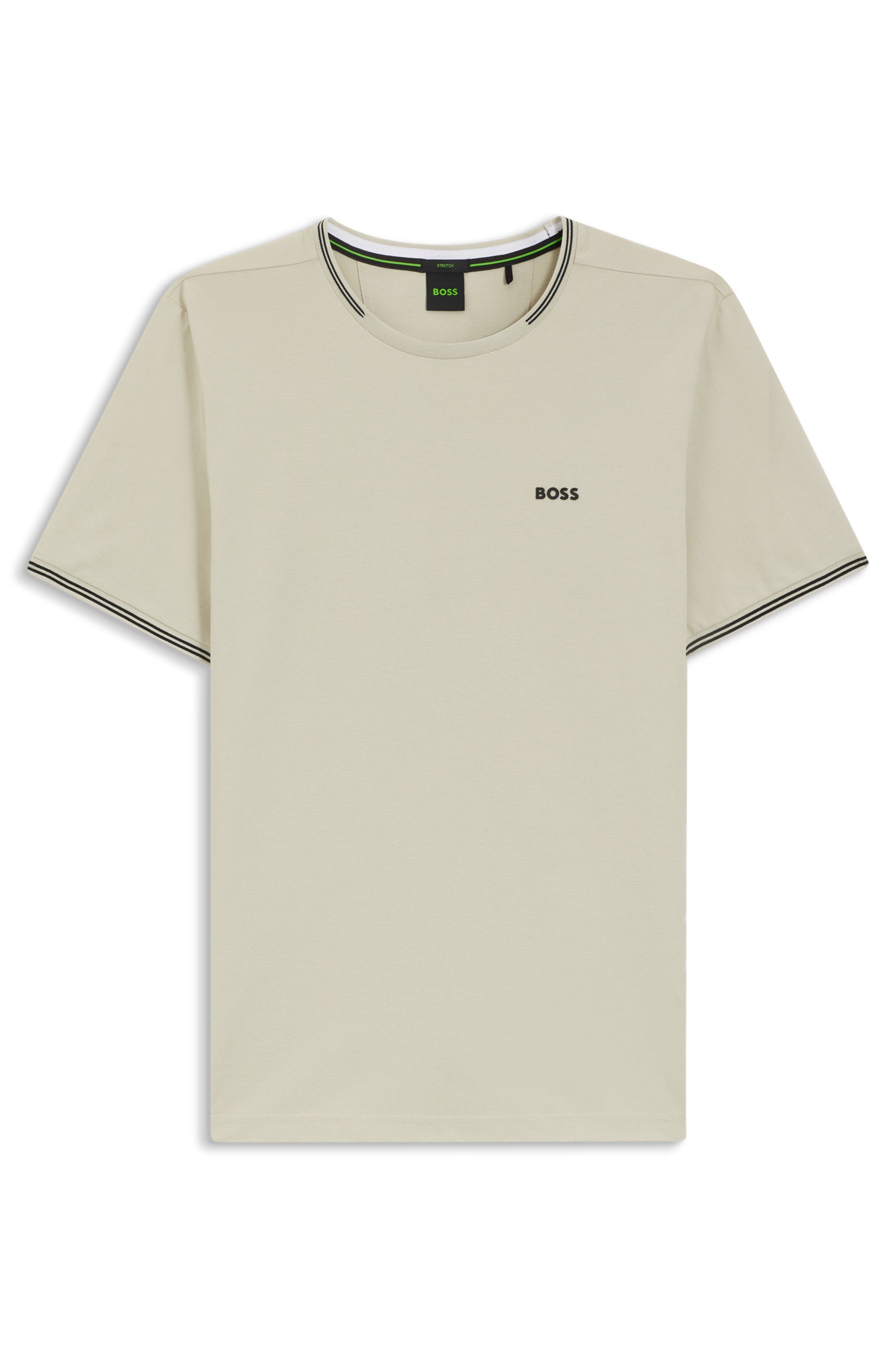 BOSS GREEN T-Shirt Taul aus softem Stretch-Baumwoll-Piqué, Regular Fit günstig online kaufen