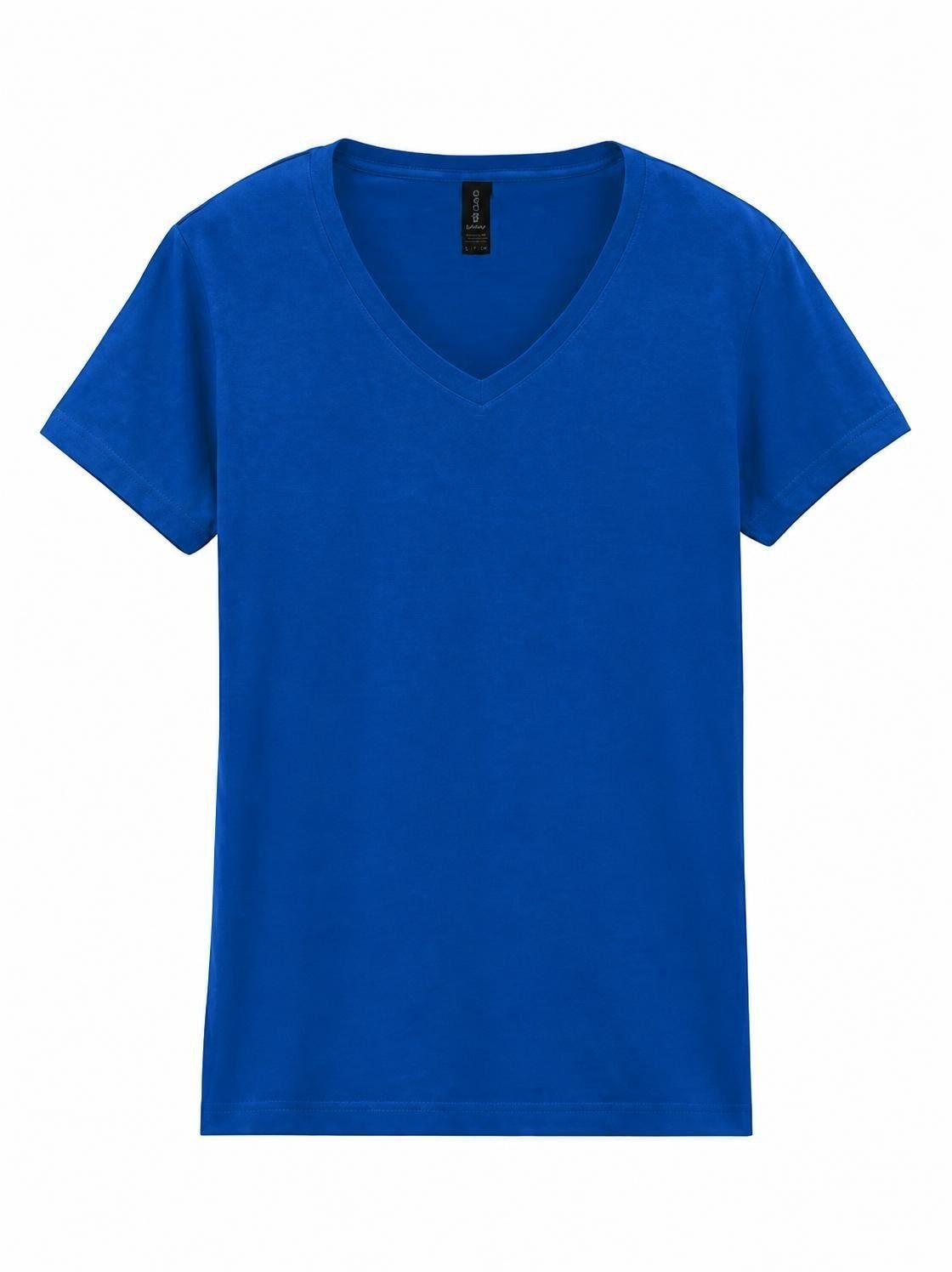 Gildan V-Shirt Softstyle Ladies´ V-Neck Damen T-Shirt