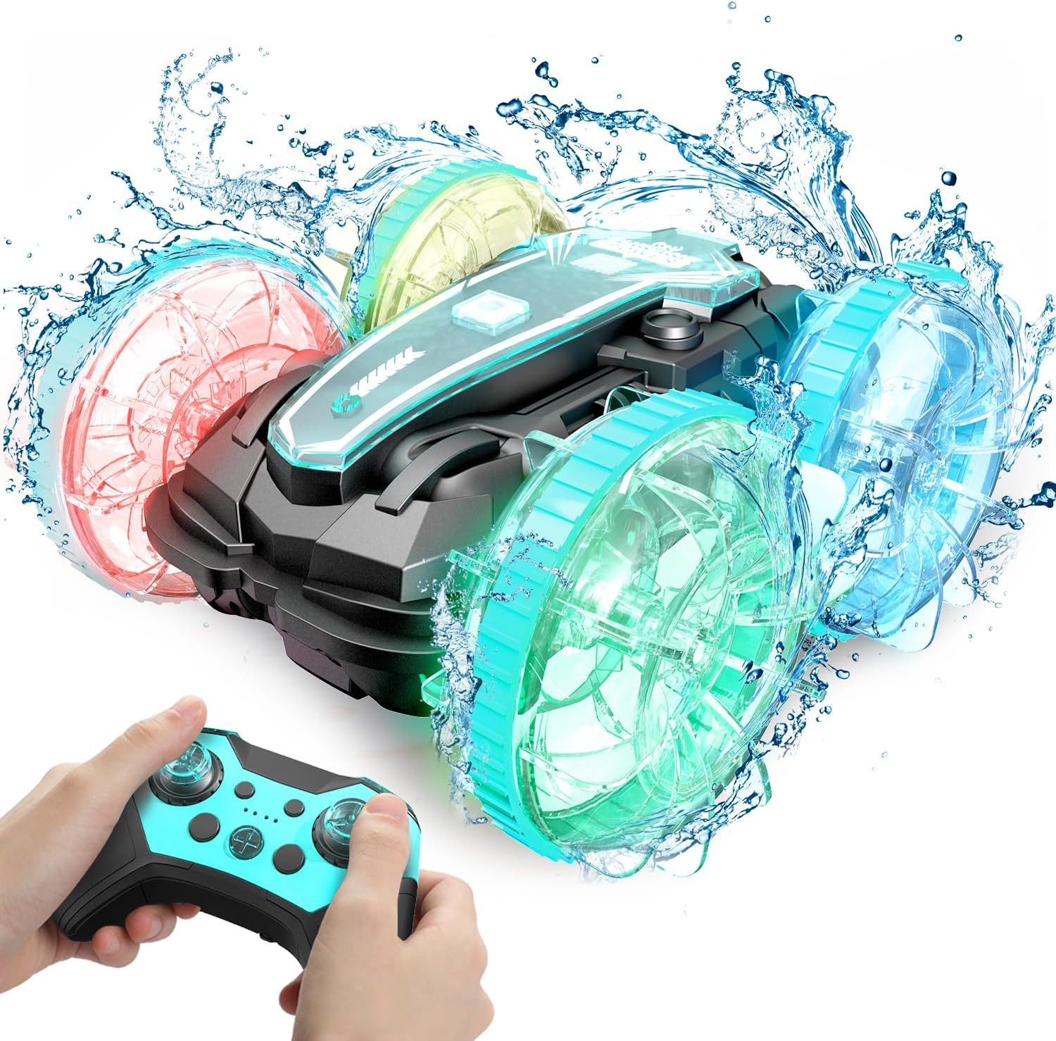 Rolipo RC-Auto Amphibienfahrzeug Ferngesteuertes Auto ab 4 5 6 7 8 9 Jahre, günstig online kaufen