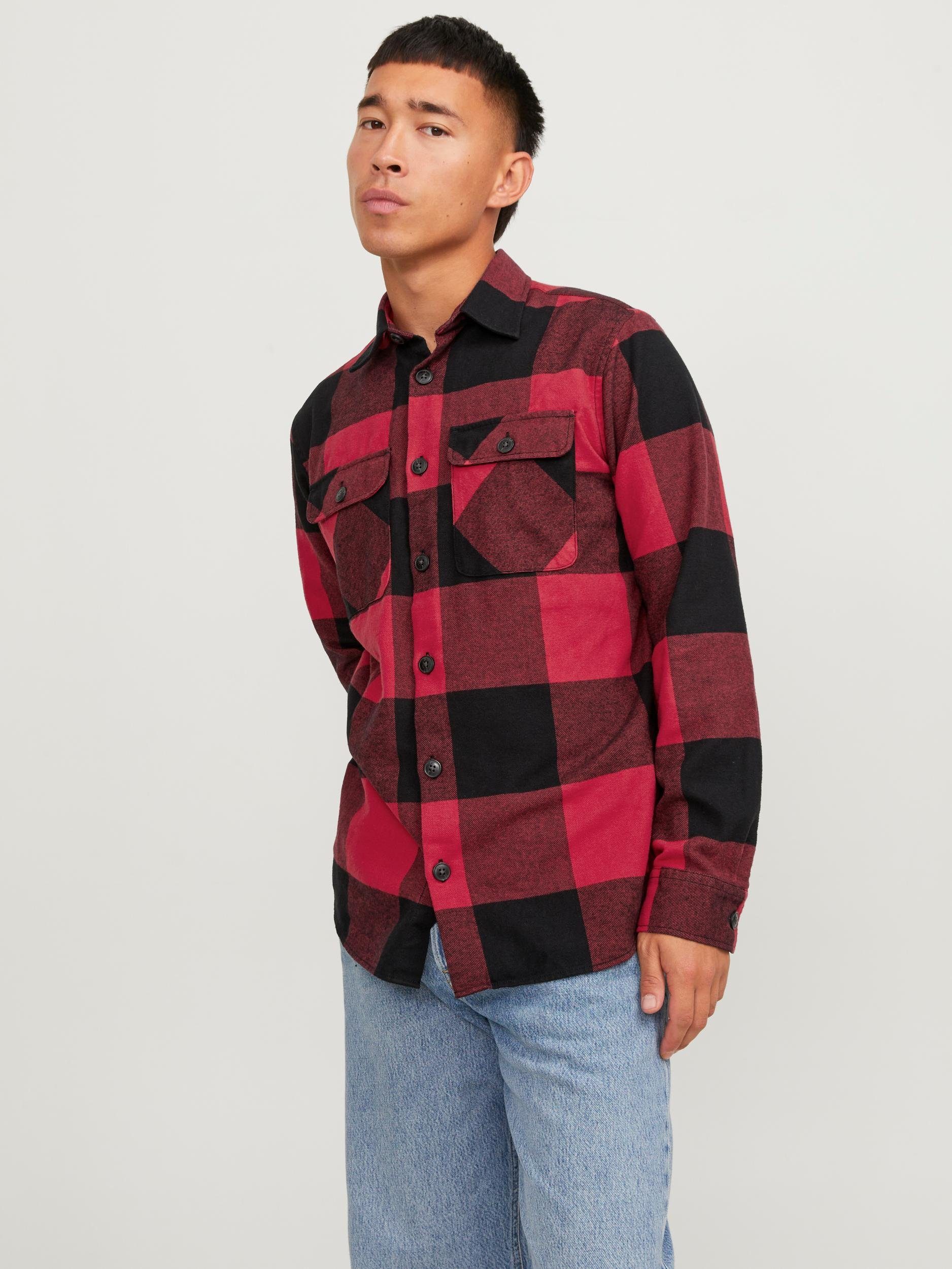 Jack & Jones Langarmhemd JJEDARREN OVERSHIRT günstig online kaufen