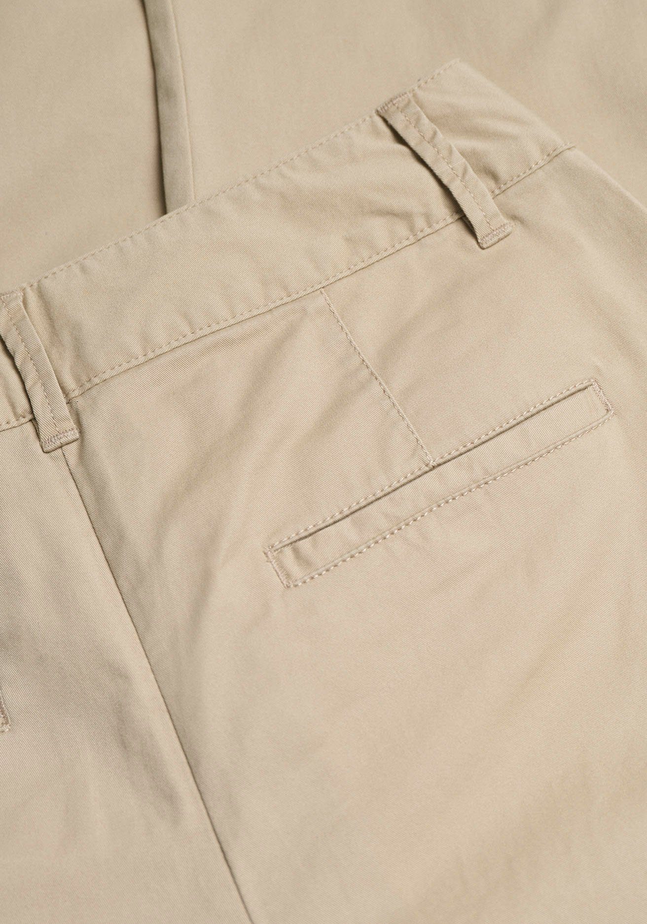 Chinohose Länge sand SLIM mit Gant Dry verkürzter CHINOS