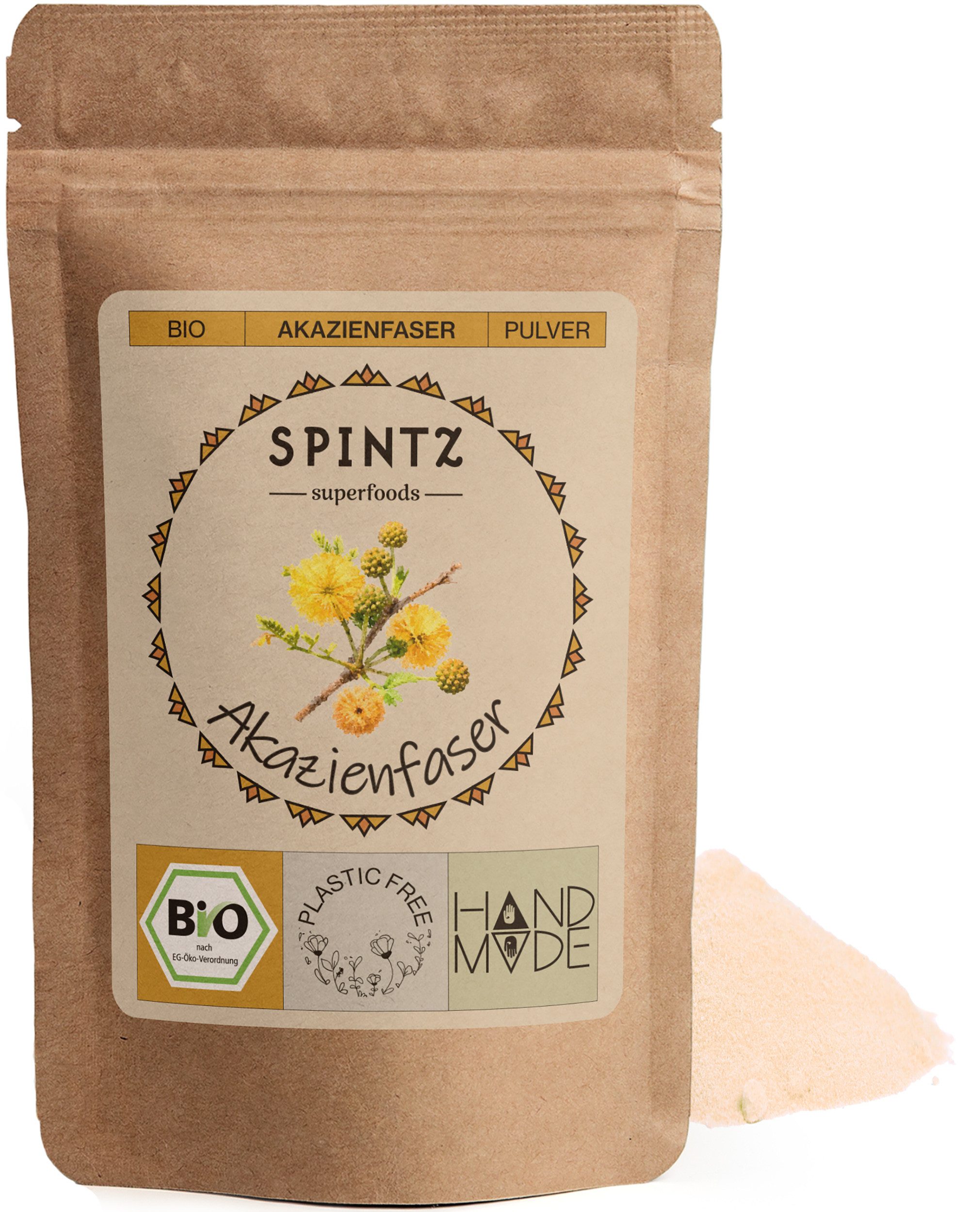 SPINTZ Bio Akazienpulver (200g / 450g / 900g) Nach Bedarf, 1 er