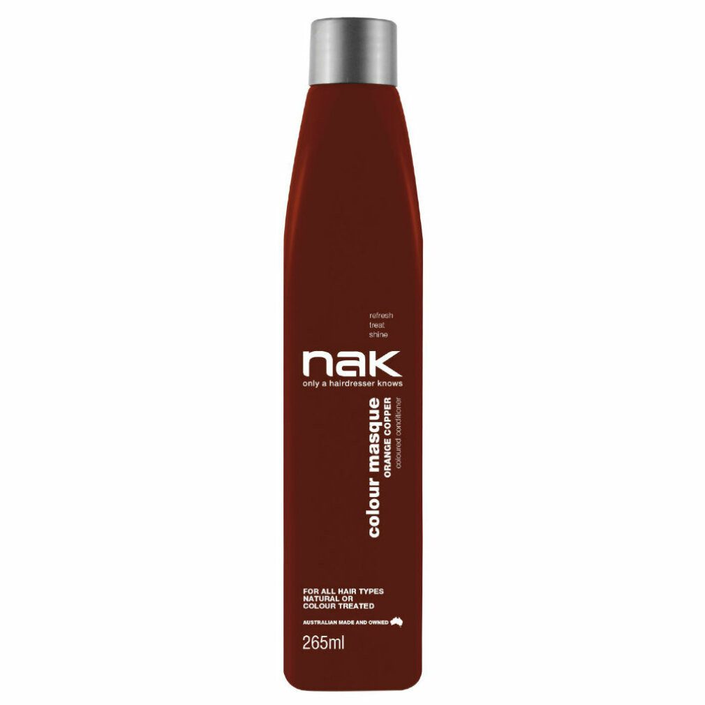 NAK Haarmaske Signature Haarfärbe-Creme-Maske Orange-Kupfer 265 ml