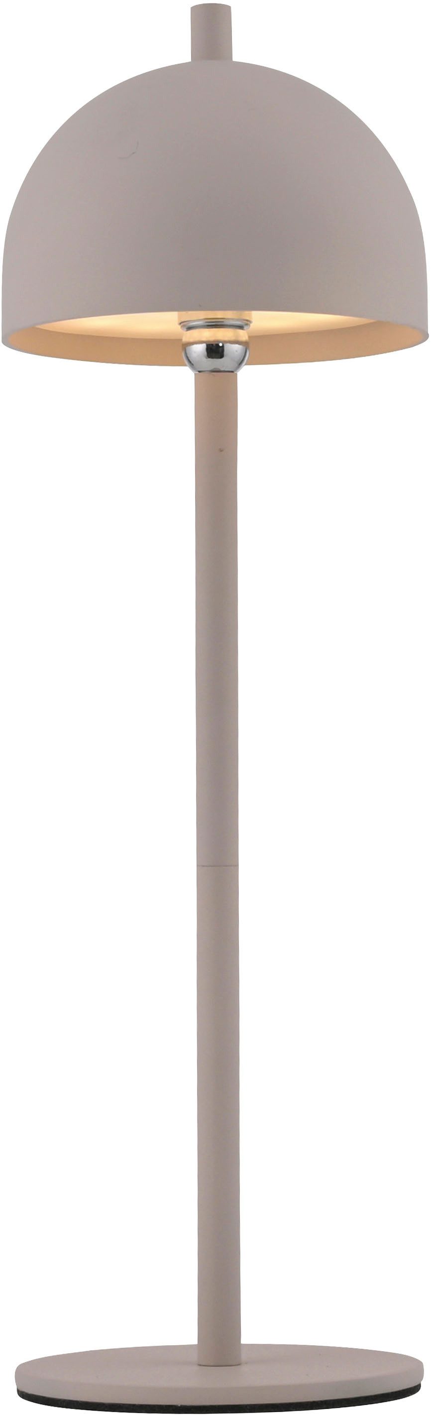 SCHÖNER WOHNEN-Kollektion LED Tischleuchte BELLIS, USB-Ladefunktion, LED fest integriert, Warmweiß, SCHÖNER WOHNEN Kollektion, Touchdimmer, Memoryfunktion, IP54, Akku