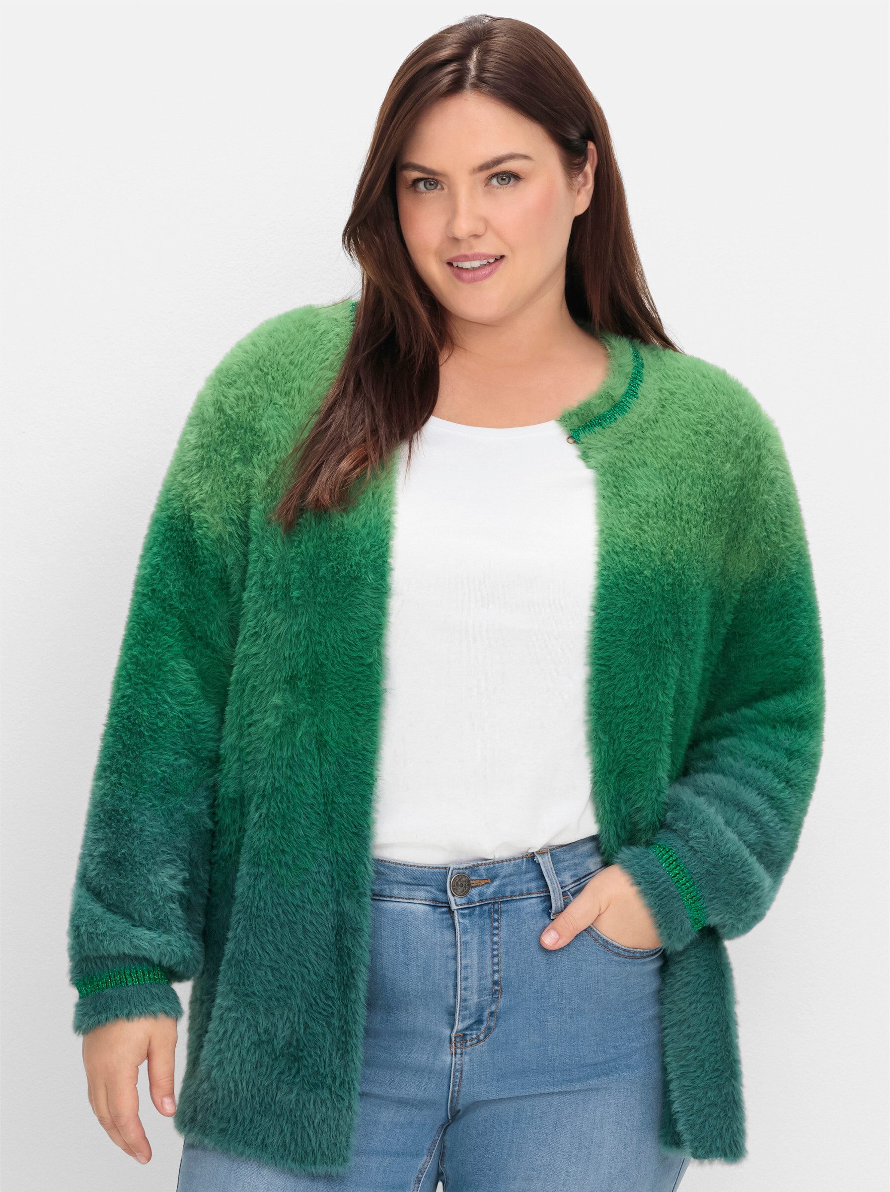 sheego by Joe Browns Strickjacke Strickjacke günstig online kaufen