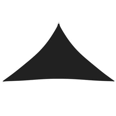 vidaXL Balkonsichtschutz »Sonnensegel Oxford-Gewebe Dreieckig 2,5x2,5x3,5 m Schwarz«