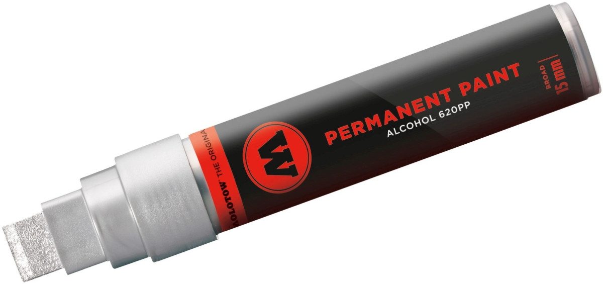 MOLOTOW Permanentmarker Marker 620PP nachfüllbar 15mm chromsilber