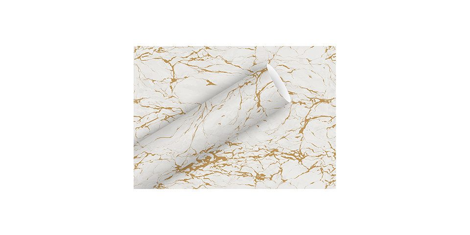 Braun+Company Atelier Geschenkpapier Geschenkpapier Marmor grau 2 m