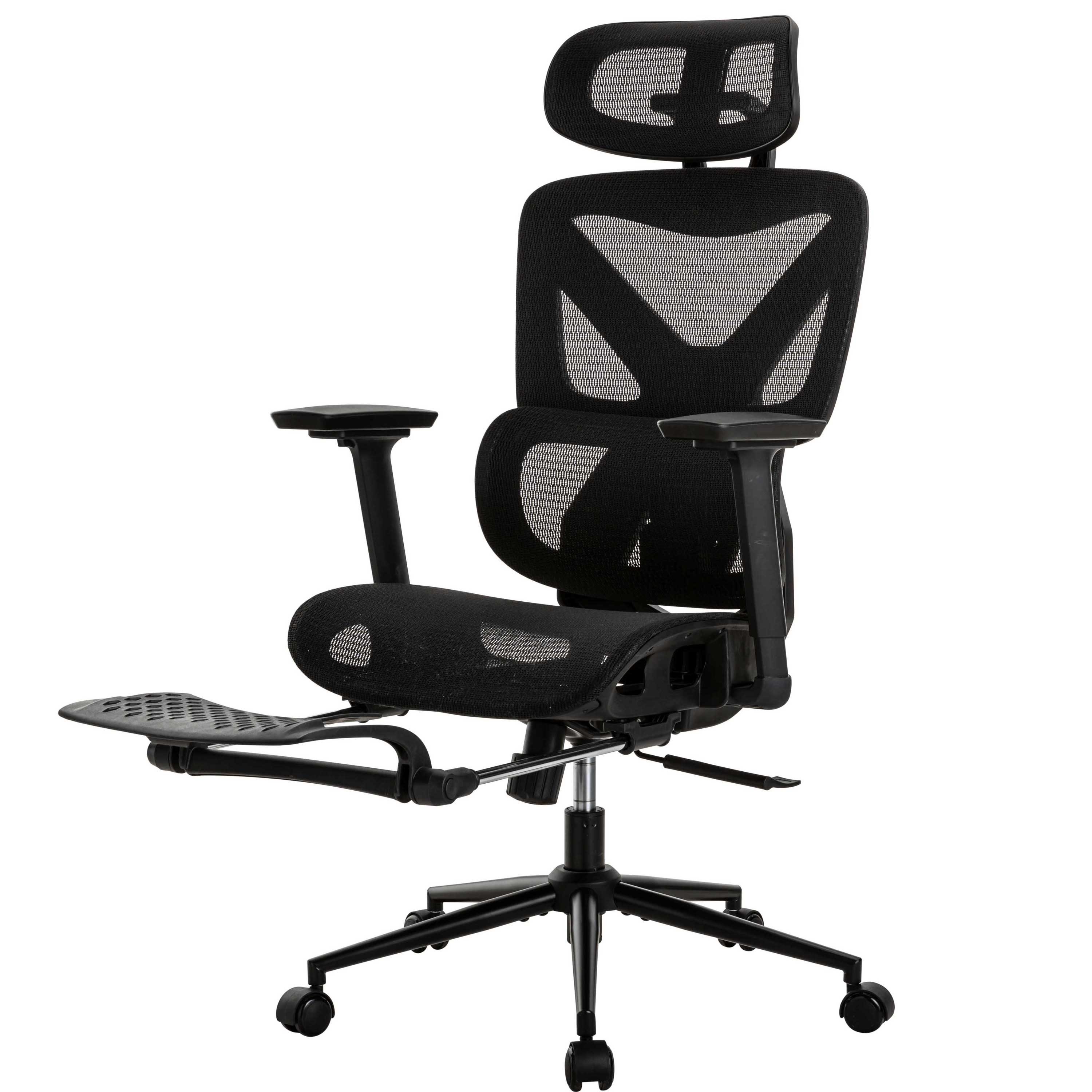 UEV Bürostuhl mit Fußstütze Mesh Ergonomisch Schreibtischstuhl günstig online kaufen