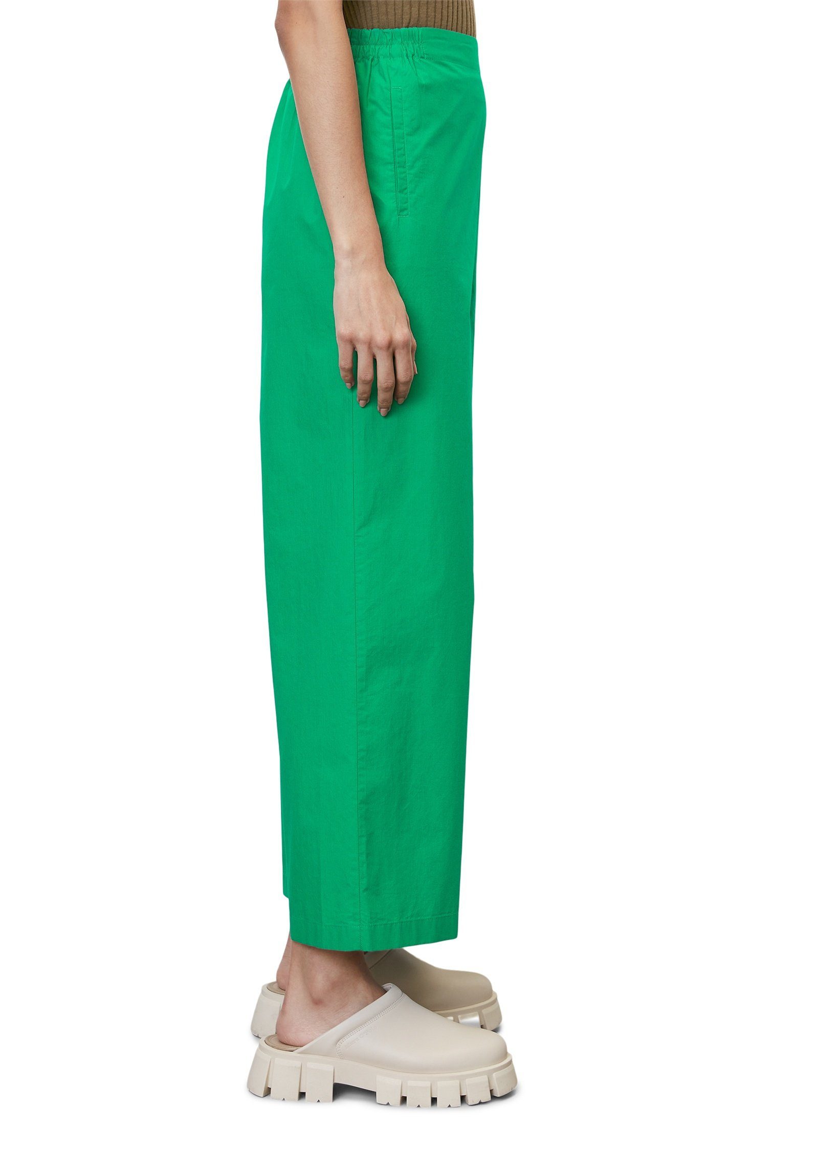 Marc O'Polo Chinohose grün reinem Organic Cotton aus