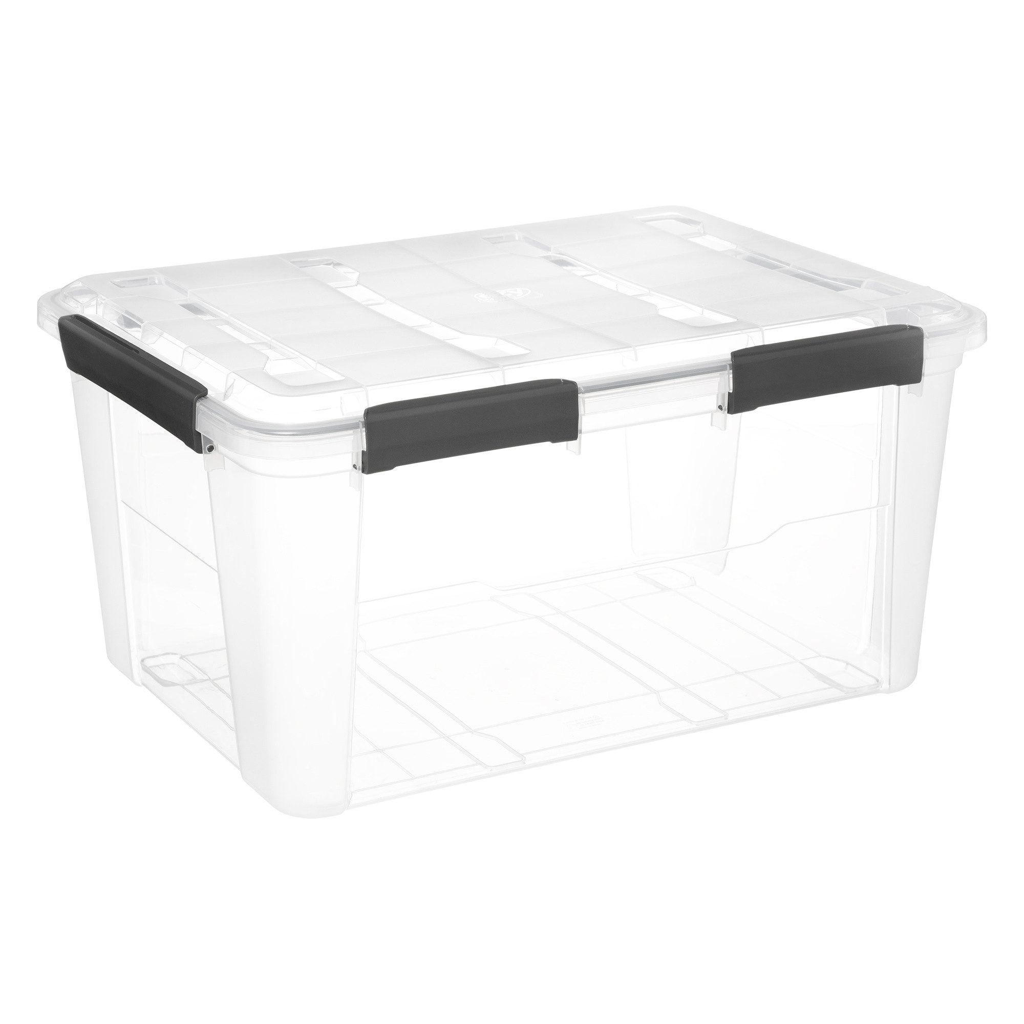 5five Simply Smart Aufbewahrungsbox Kunststoffbehälter mit Deckel, 75 l, 64 x 48 x 33,5 cm